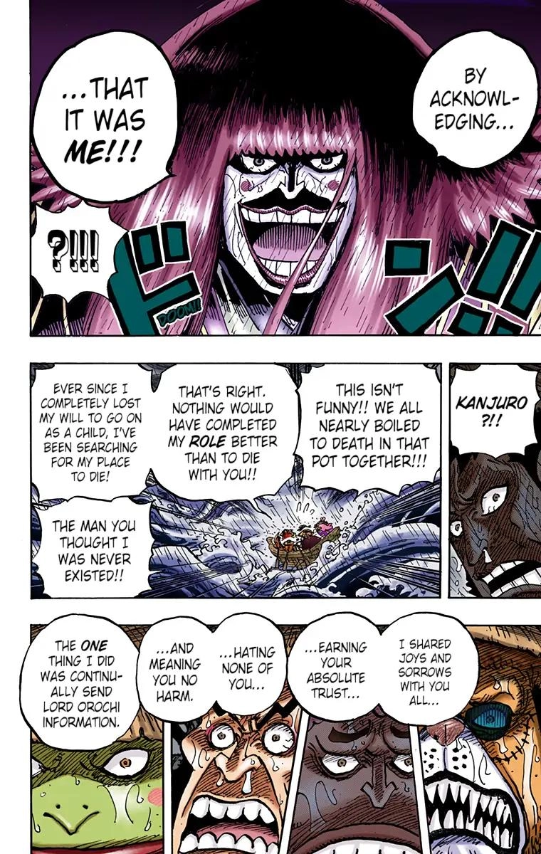 One Piece (Official Colored) Chapter 974 page 10 - 