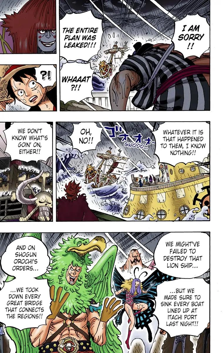 One Piece (Official Colored) Chapter 975 page 11 - 