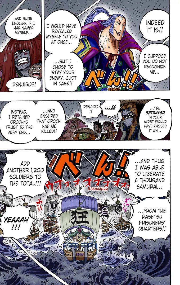 One Piece (Official Colored) Chapter 975 page 19 - 