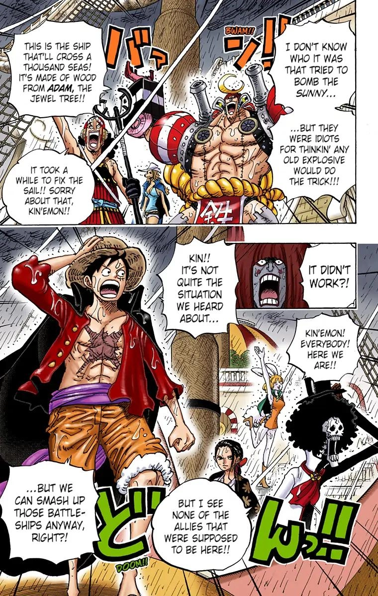 One Piece (Official Colored) Chapter 975 page 9 - 