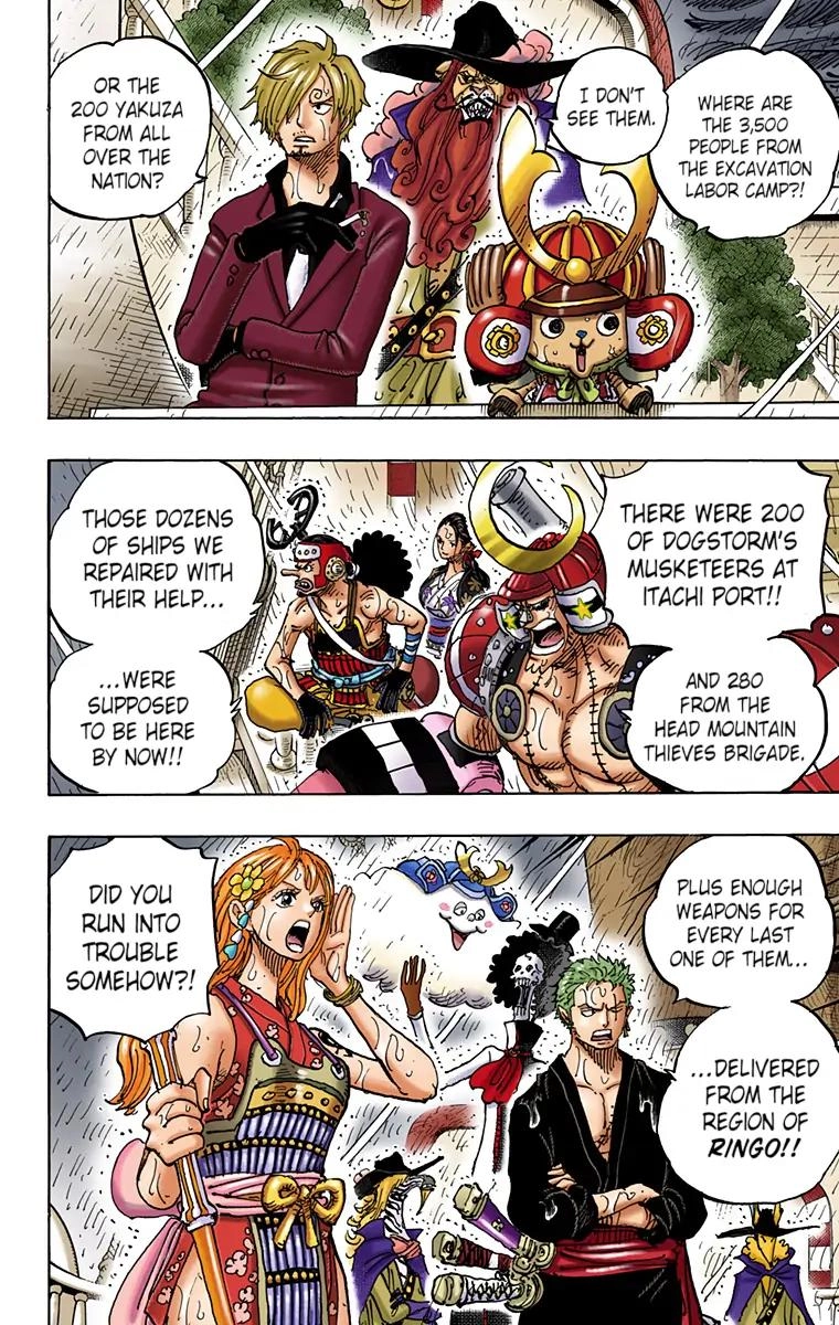 One Piece (Official Colored) Chapter 975 page 10 - 