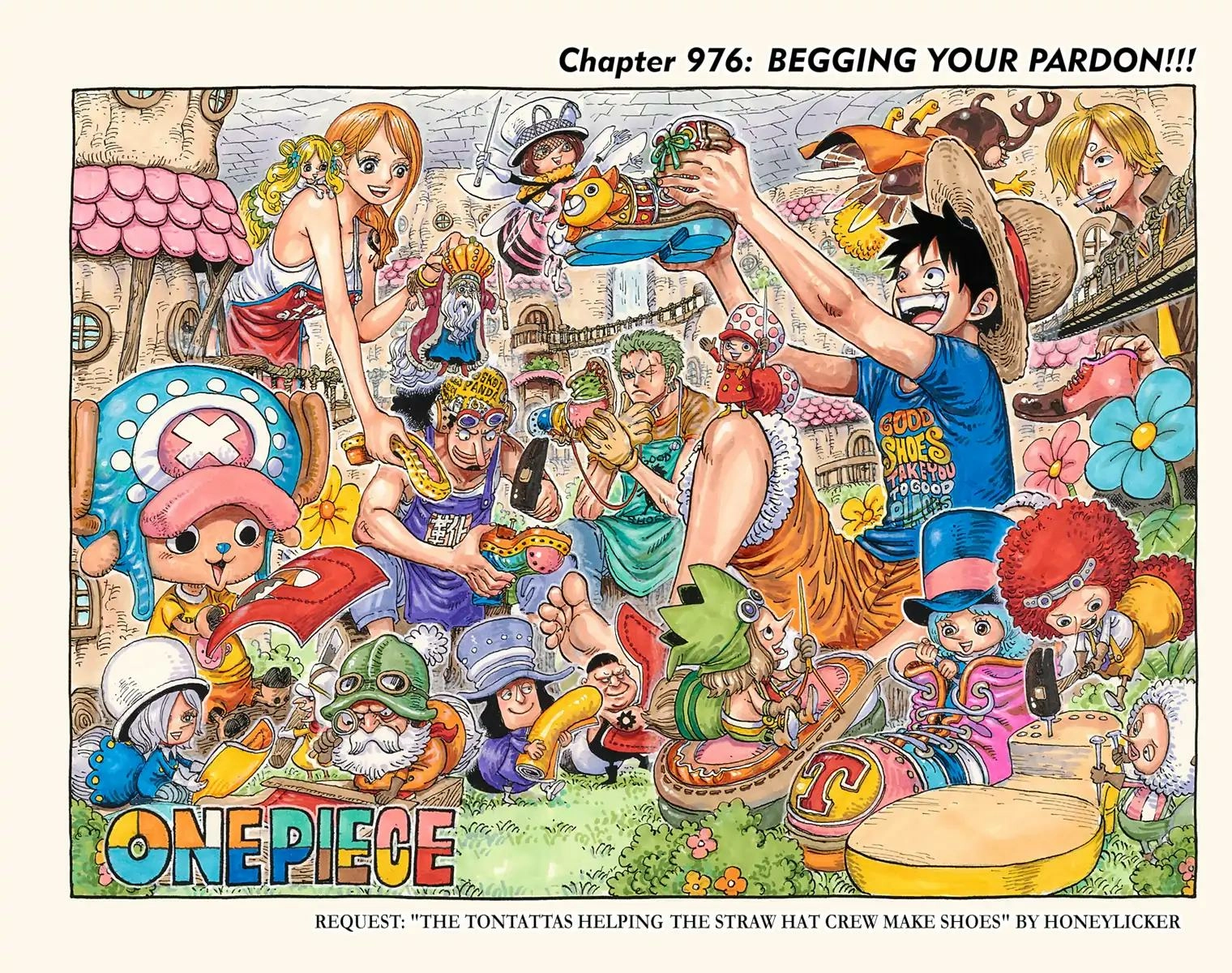 One Piece (Official Colored) Chapter 976 page 1 - 