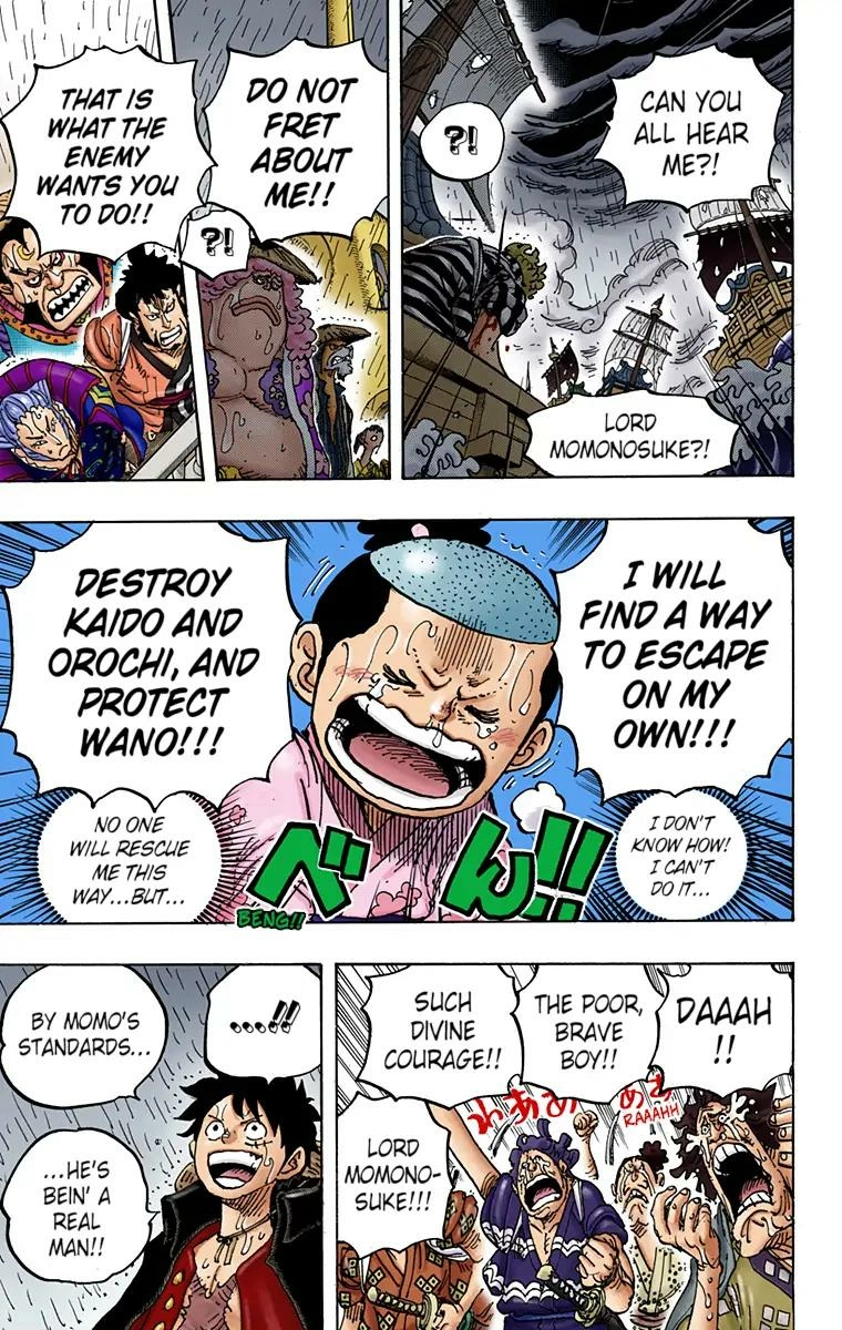 One Piece (Official Colored) Chapter 976 page 10 - 