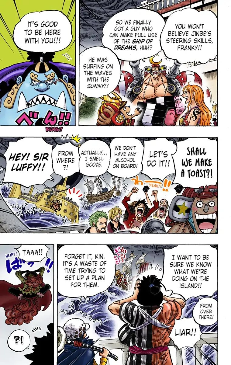 One Piece (Official Colored) Chapter 977 page 3 - 