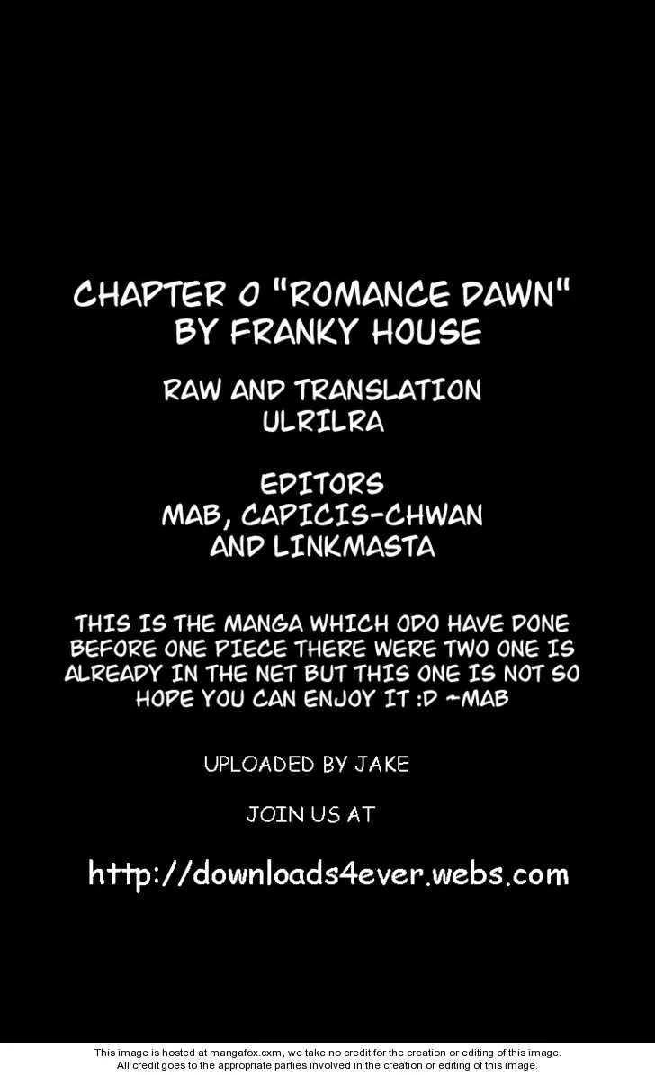 One Piece Chapter 1.1 page 1 - 