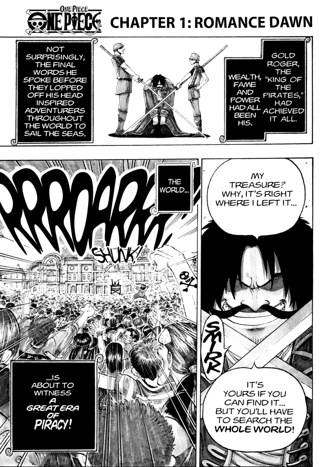 One Piece Chapter 1 page 1 - 