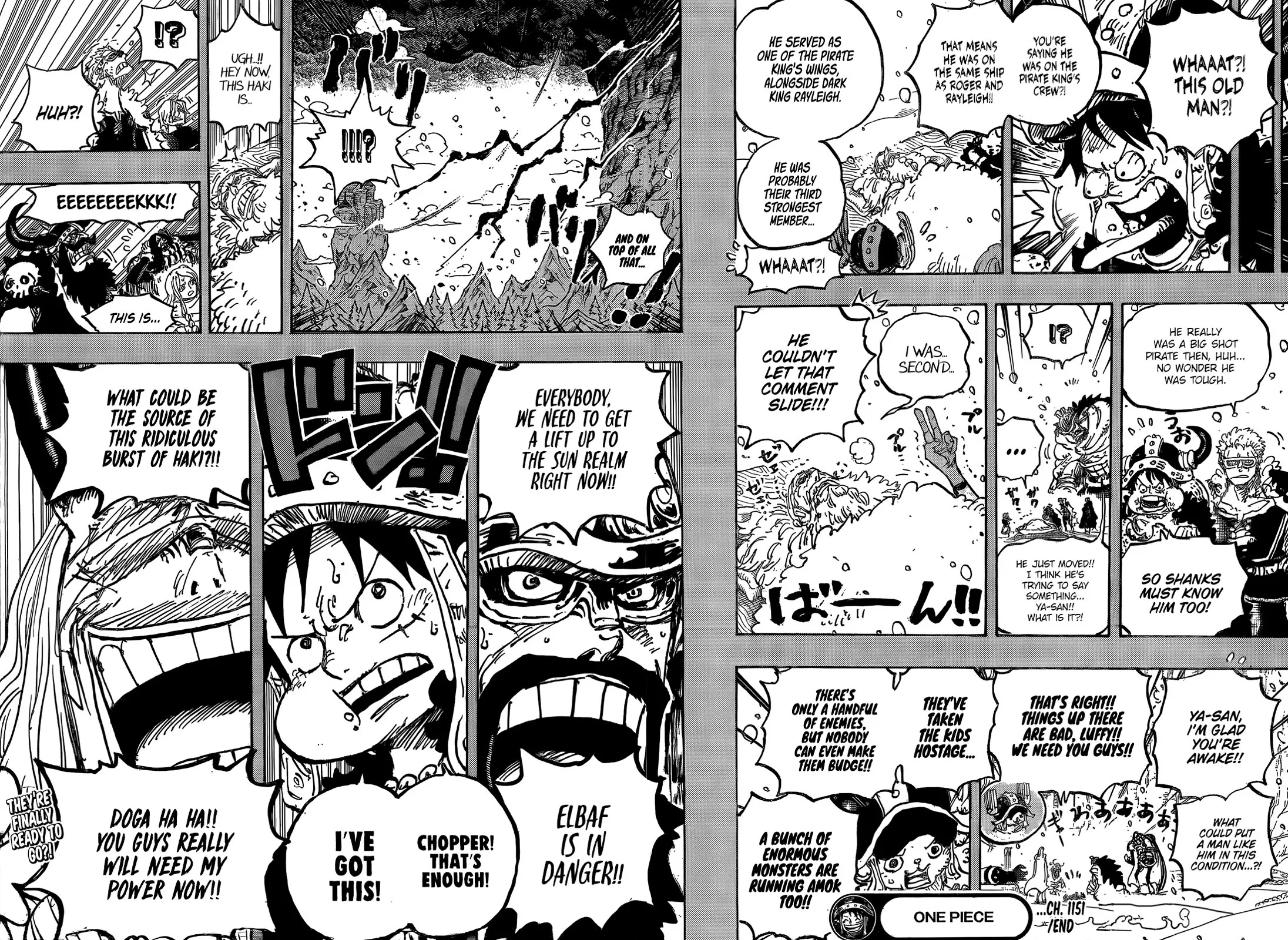 One Piece Chapter 1151 page 13 - 