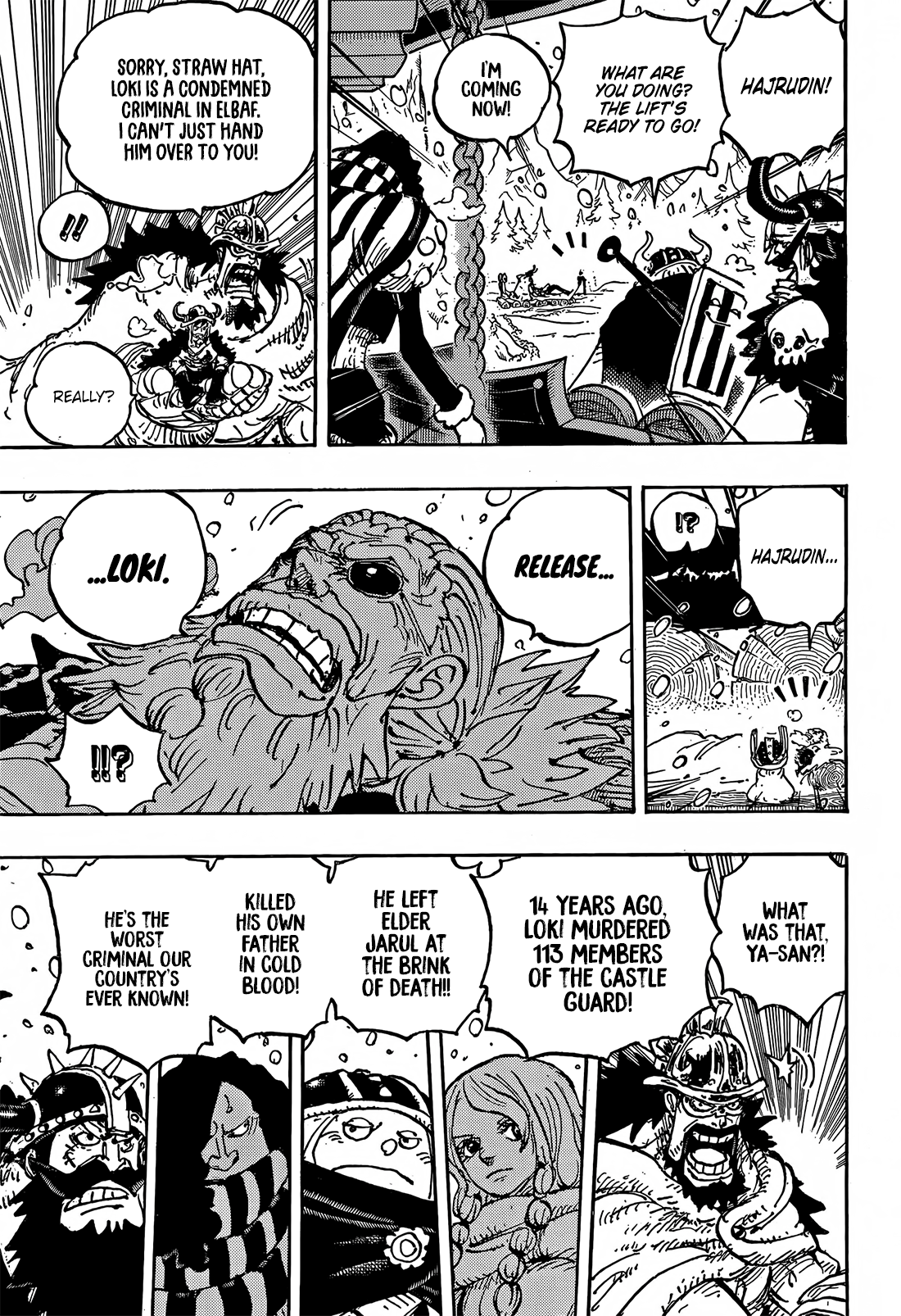 One Piece Chapter 1152 page 8 - 