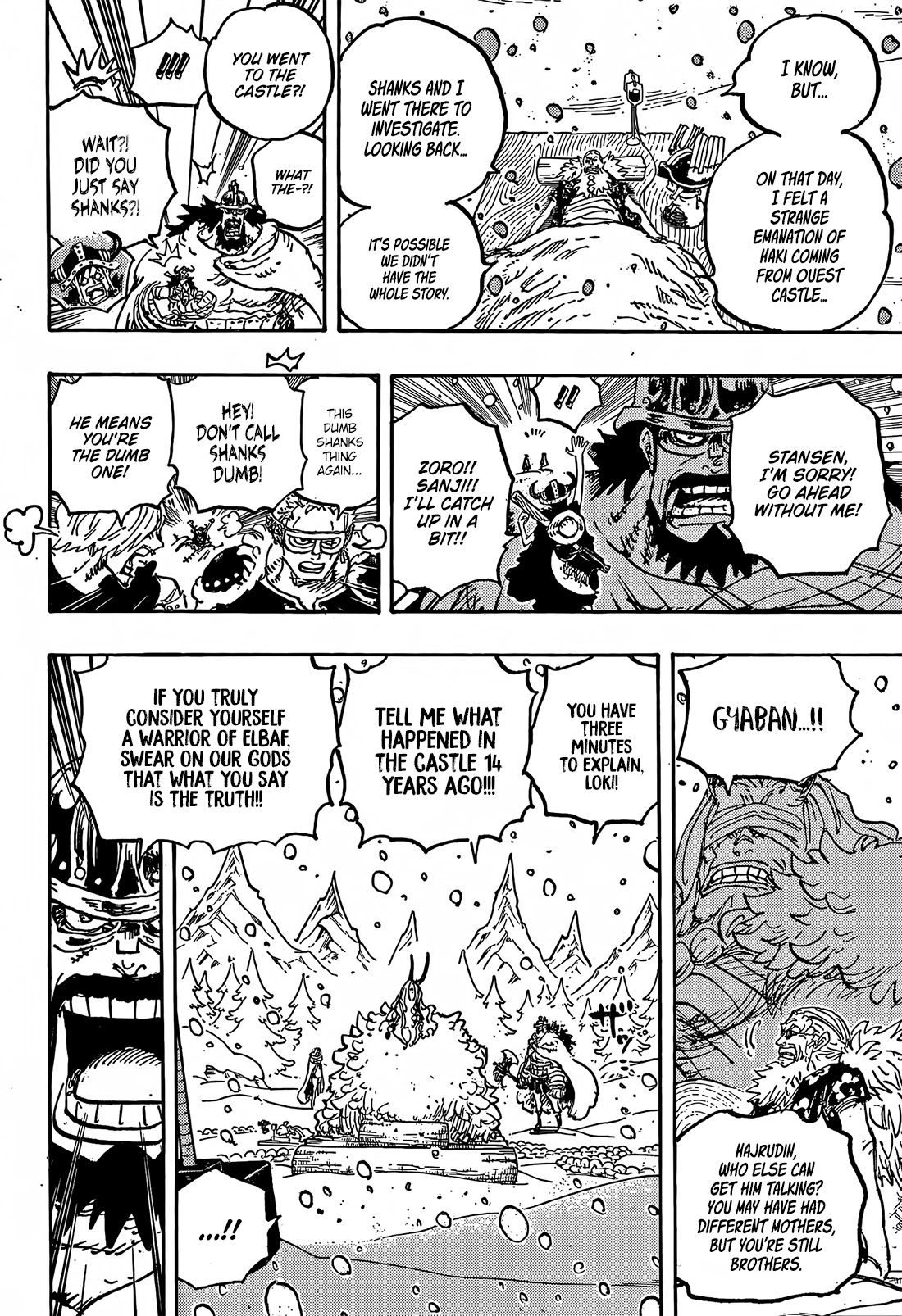 One Piece Chapter 1152 page 9 - 