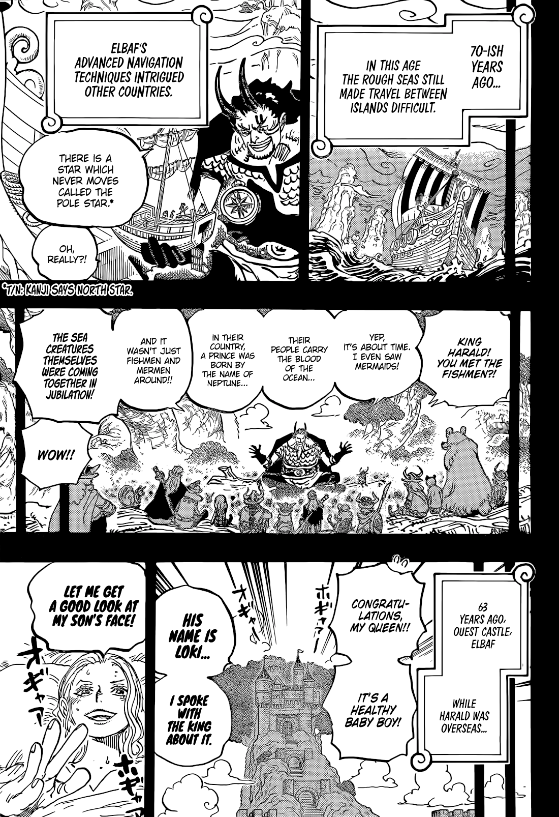 One Piece Chapter 1153 page 14 - 