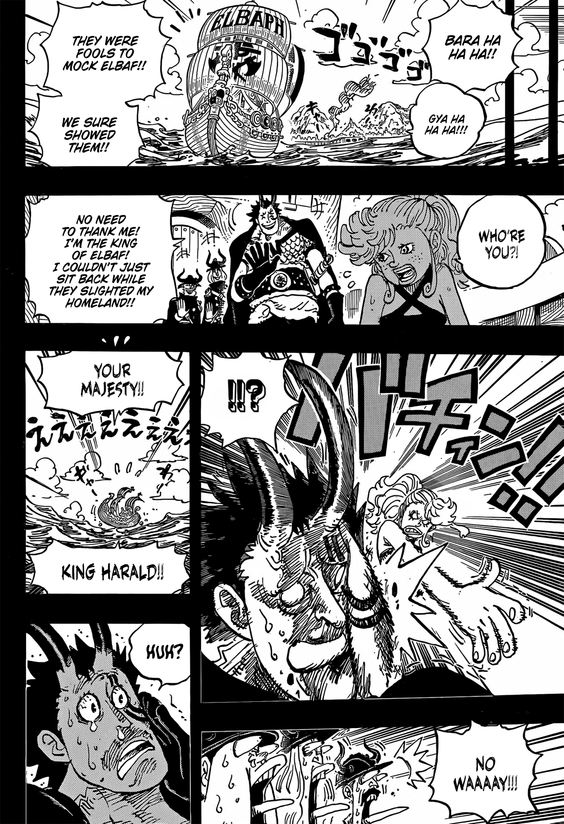 One Piece Chapter 1153 page 5 - 