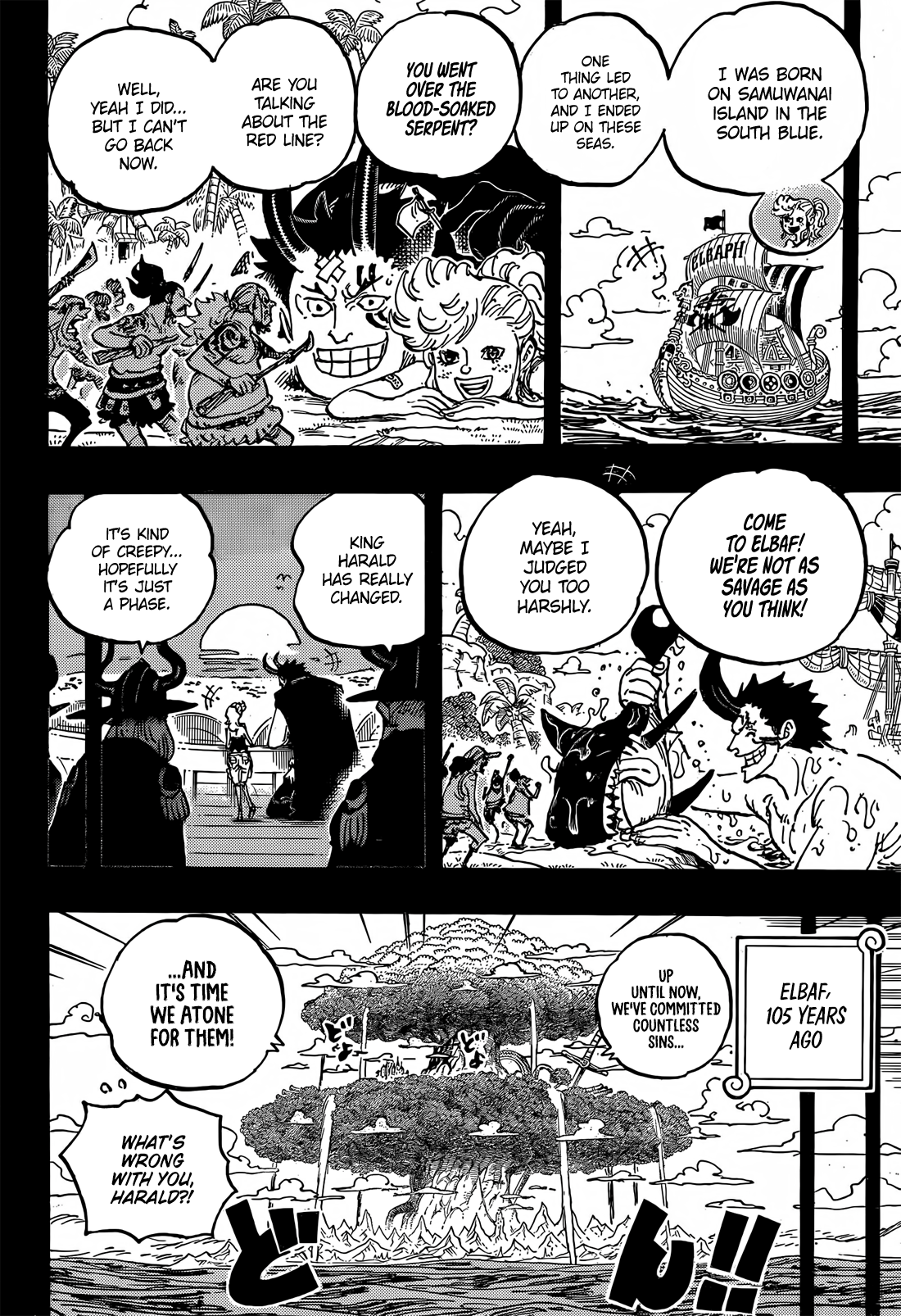 One Piece Chapter 1153 page 9 - 
