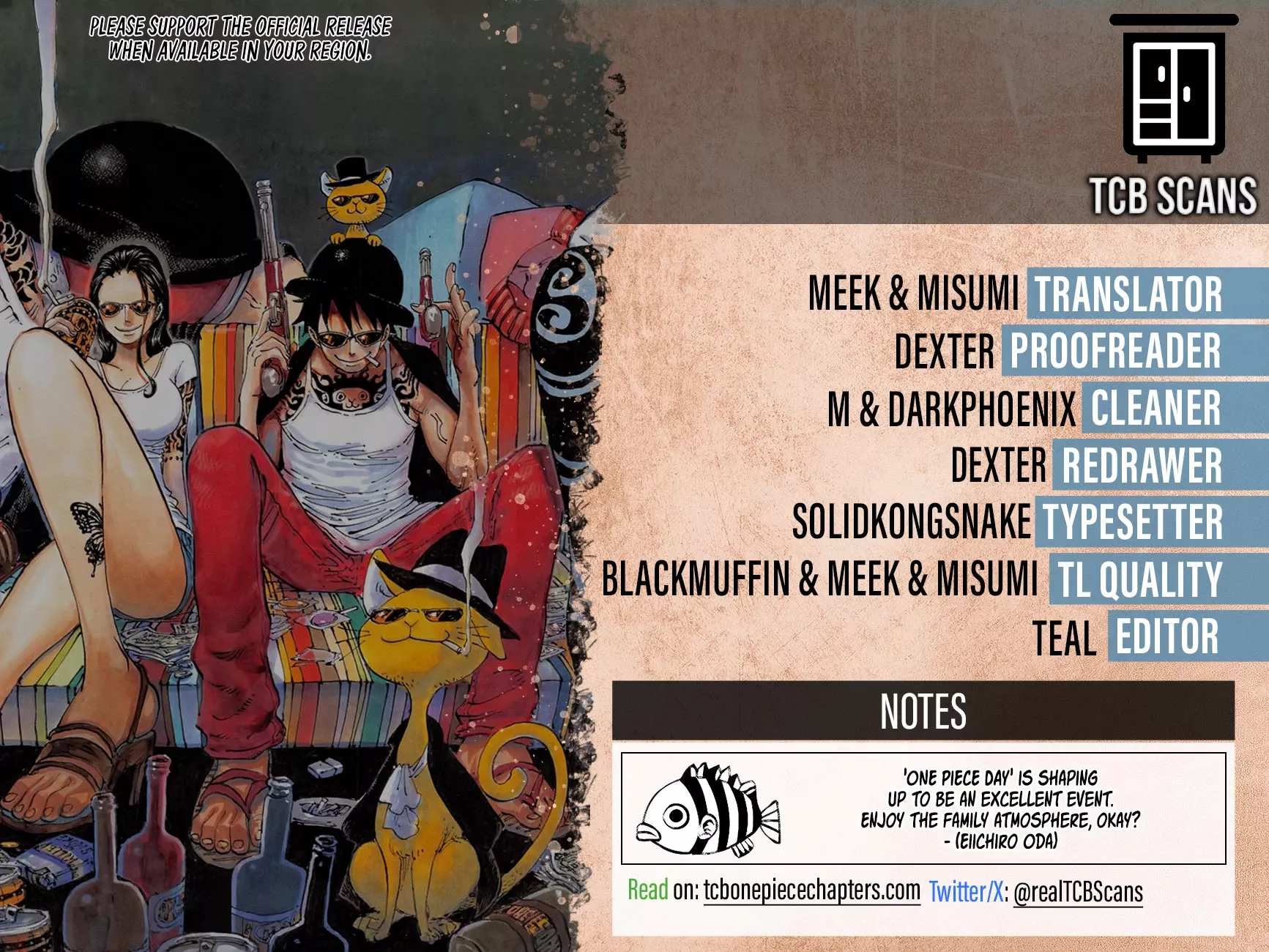 One Piece Chapter 1159 page 2 - 