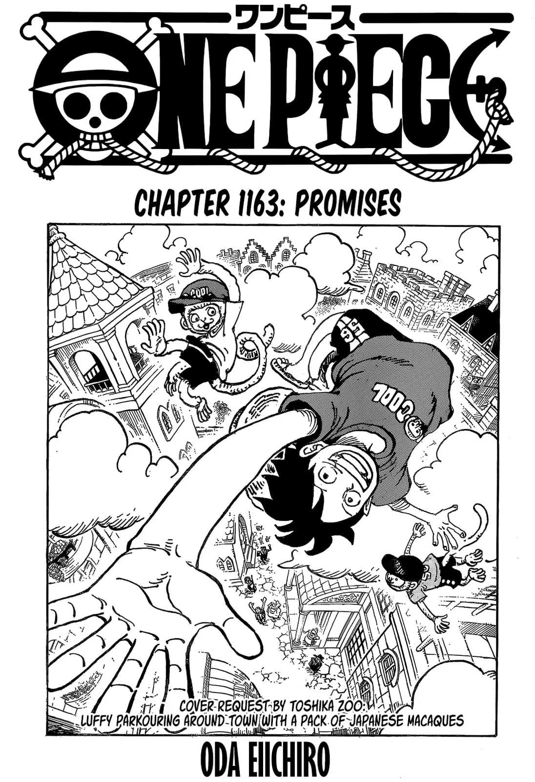 One Piece Chapter 1163 page 1 - 