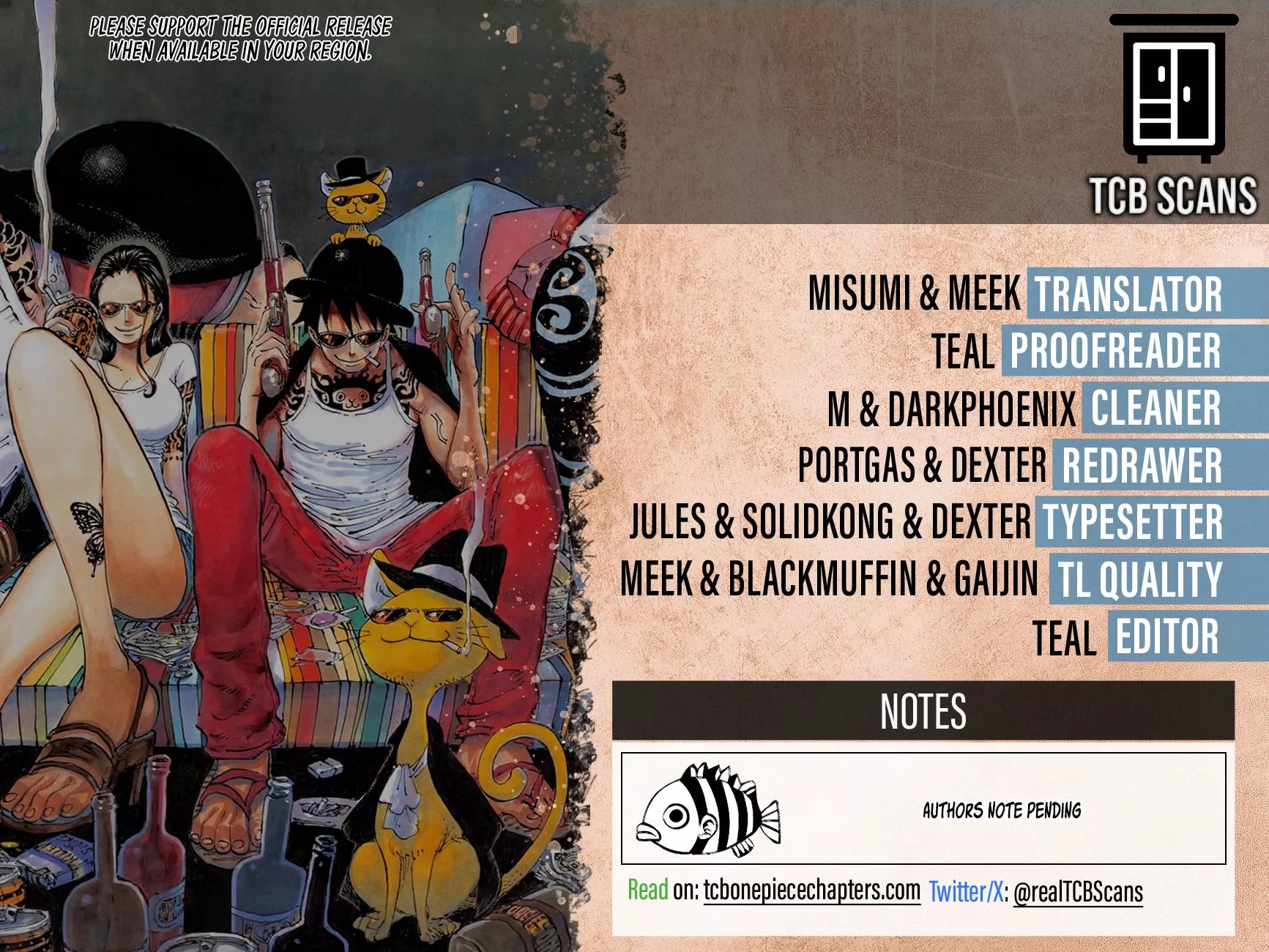 One Piece Chapter 1165 page 2 - 
