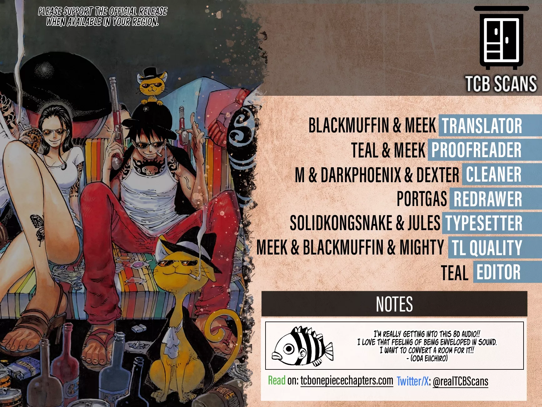 One Piece Chapter 1167 page 2 - 