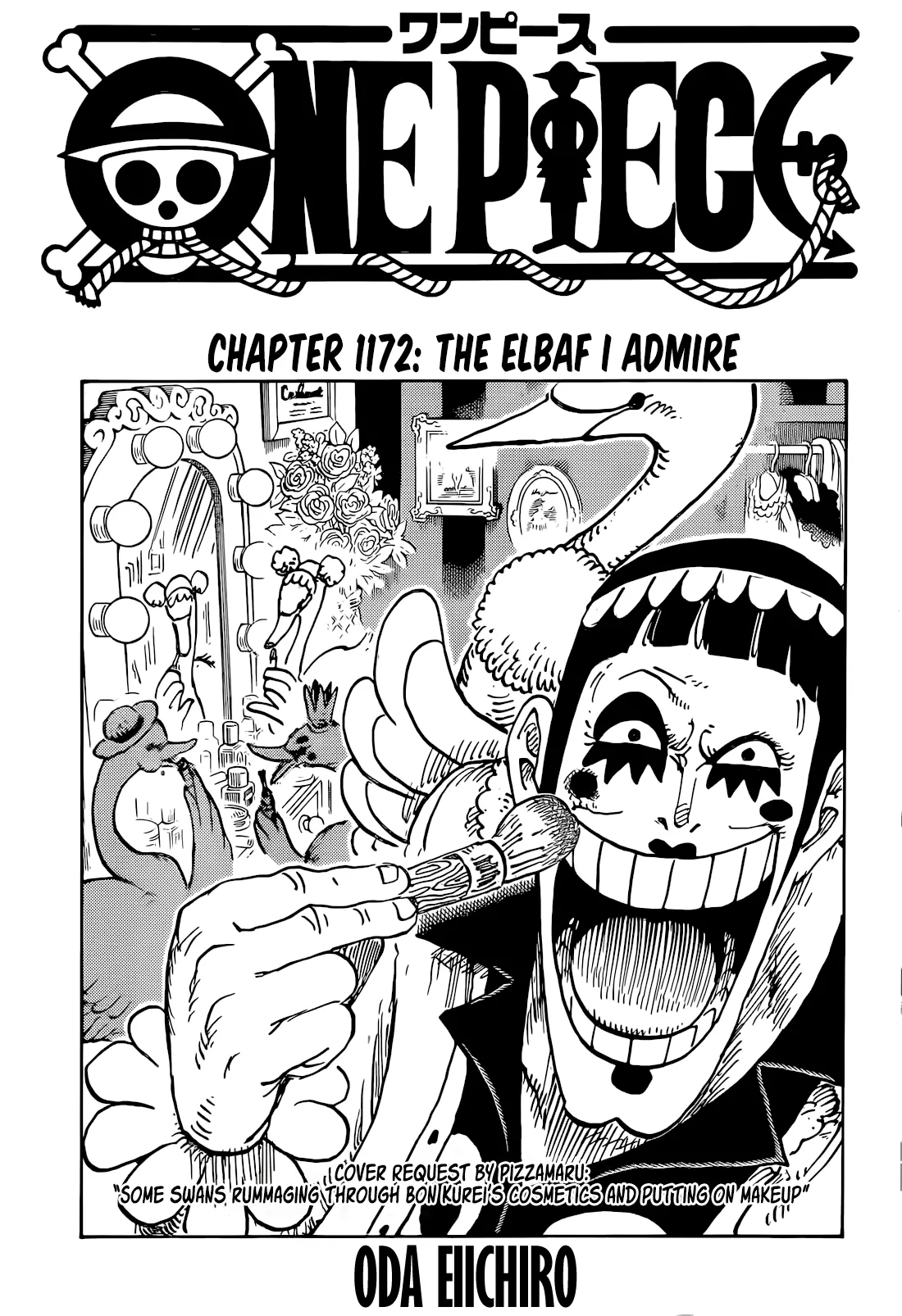 One Piece Chapter 1172 page 1 - 