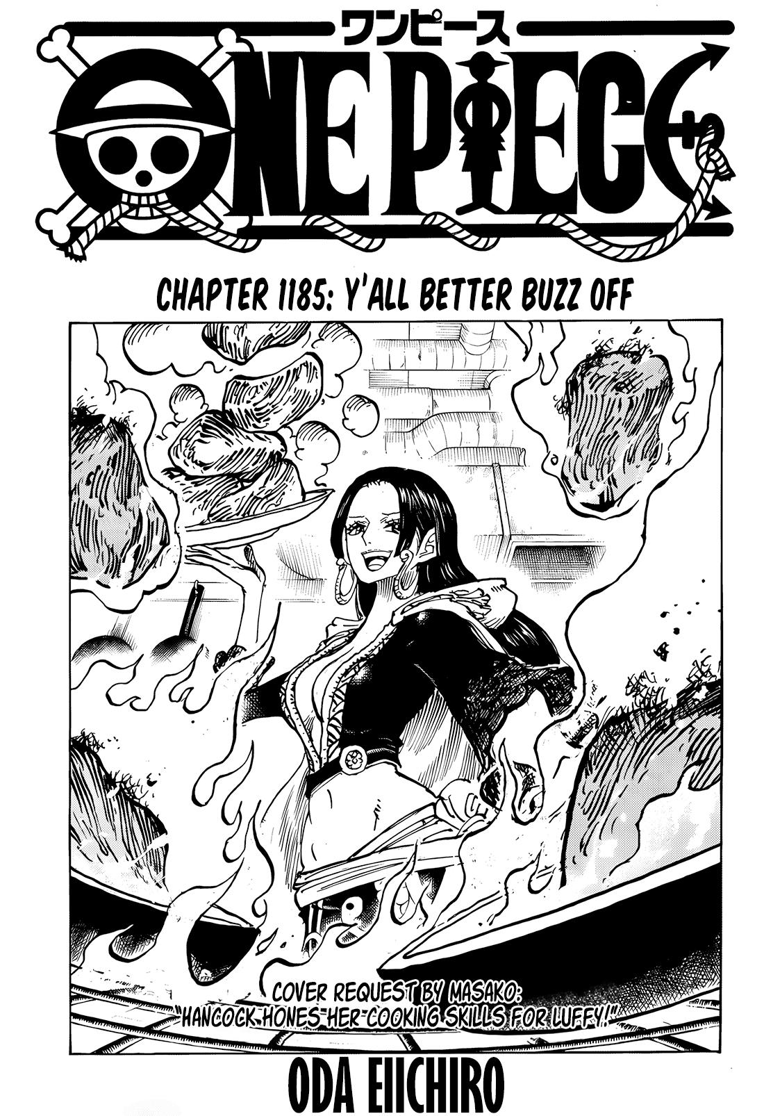 One Piece Chapter 1185 page 1 - 