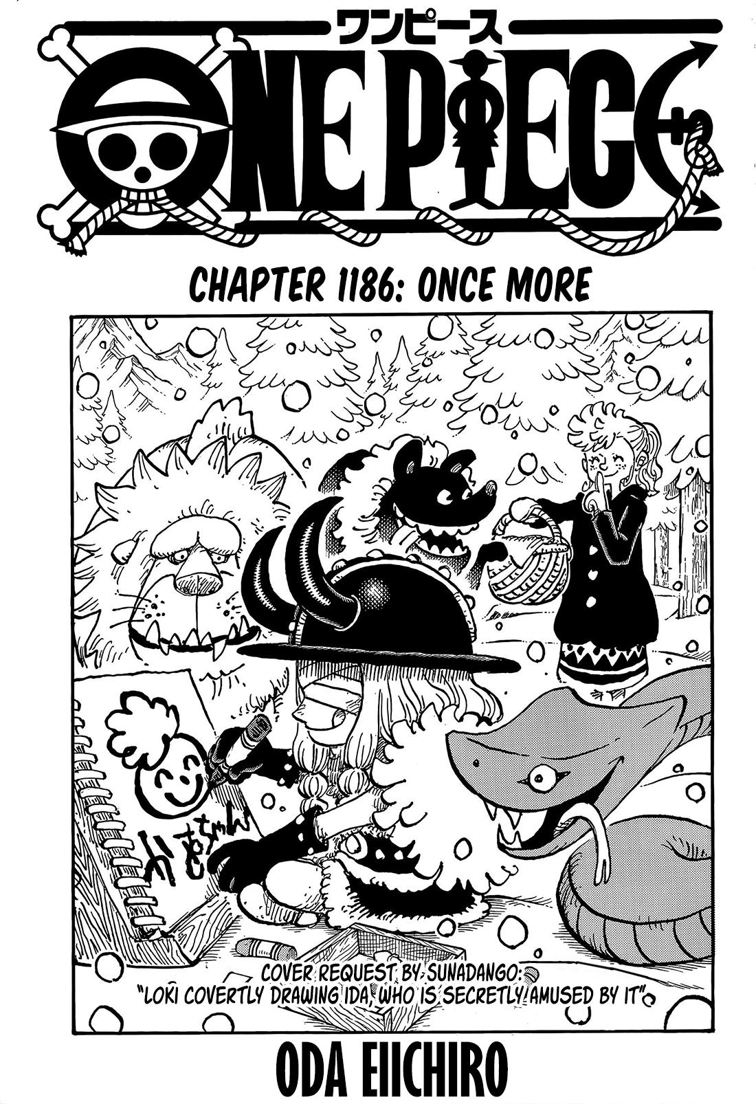 One Piece Chapter 1186 page 1 - 