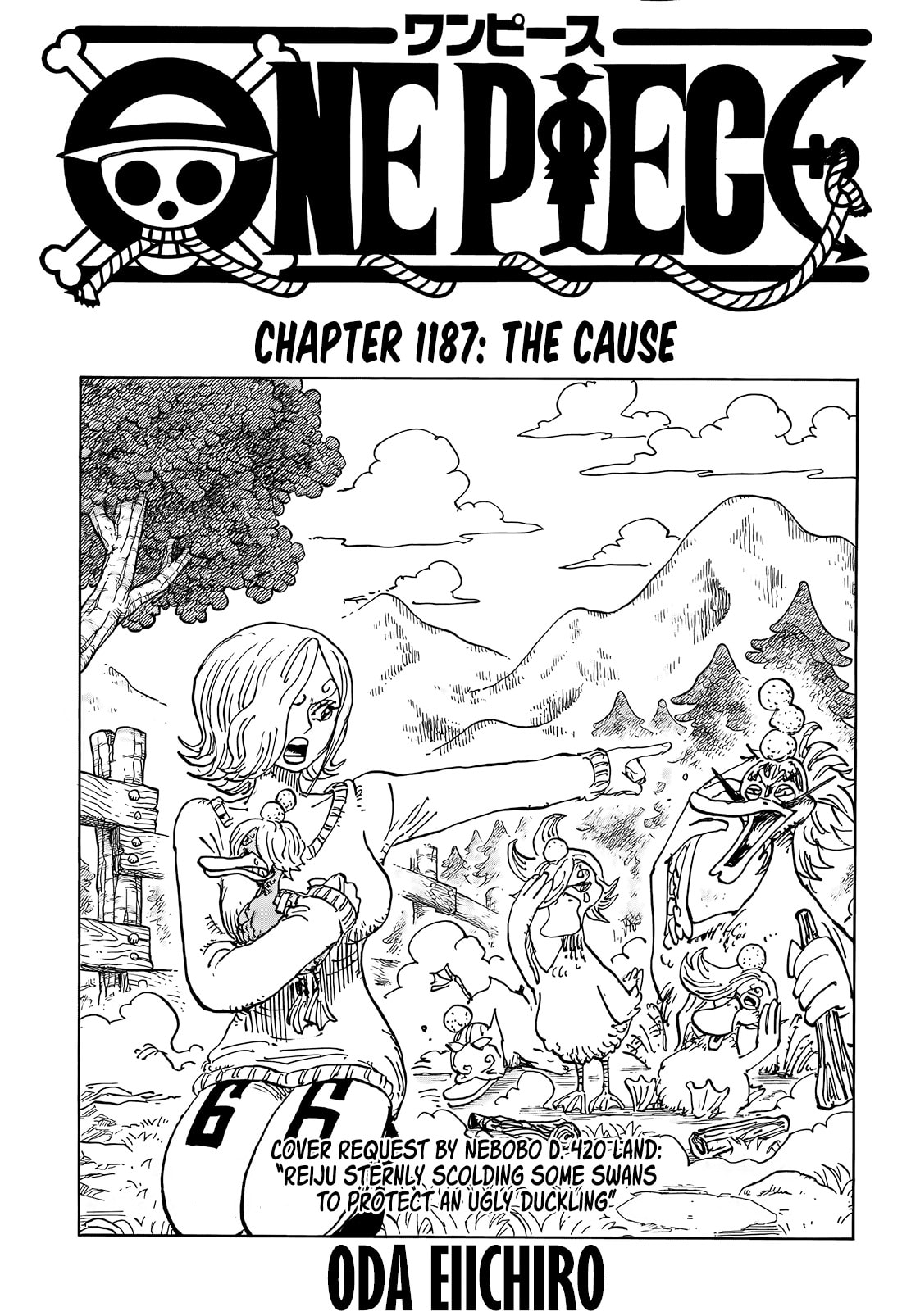 One Piece Chapter 1187 page 1 - 