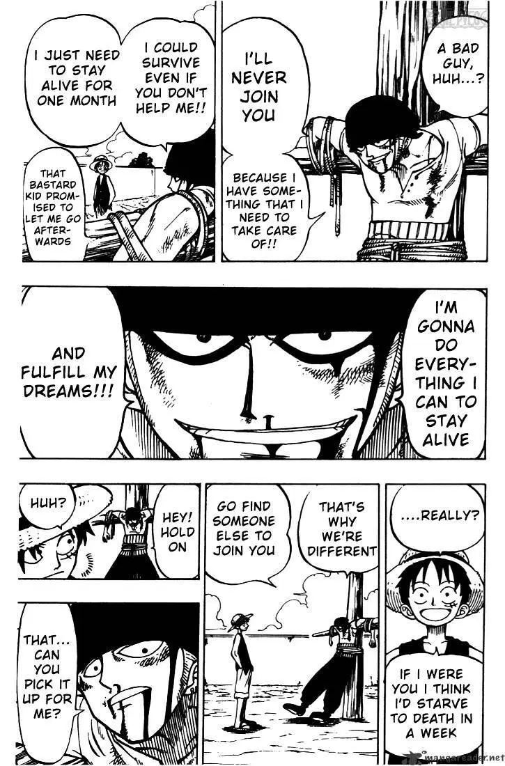 One Piece Chapter 3 page 17 - 