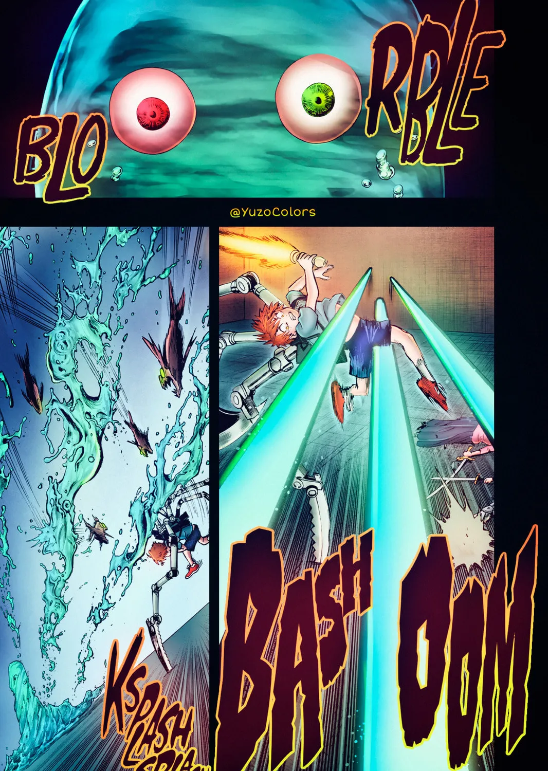 One-Punch Man (Fan Colored) (Colored) Chapter 0.3 page 13 - 