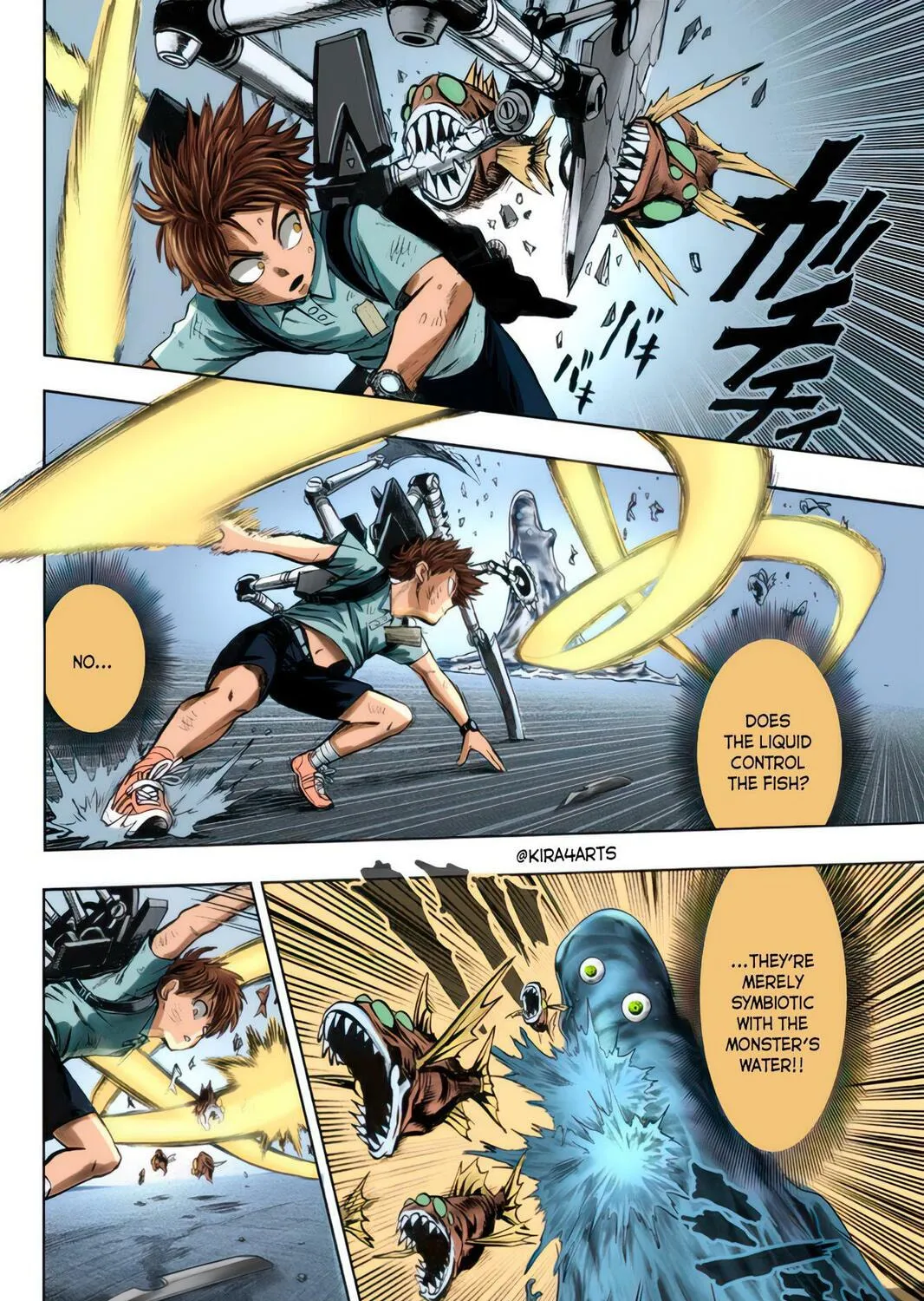 One-Punch Man (Fan Colored) (Colored) Chapter 0.3 page 15 - 