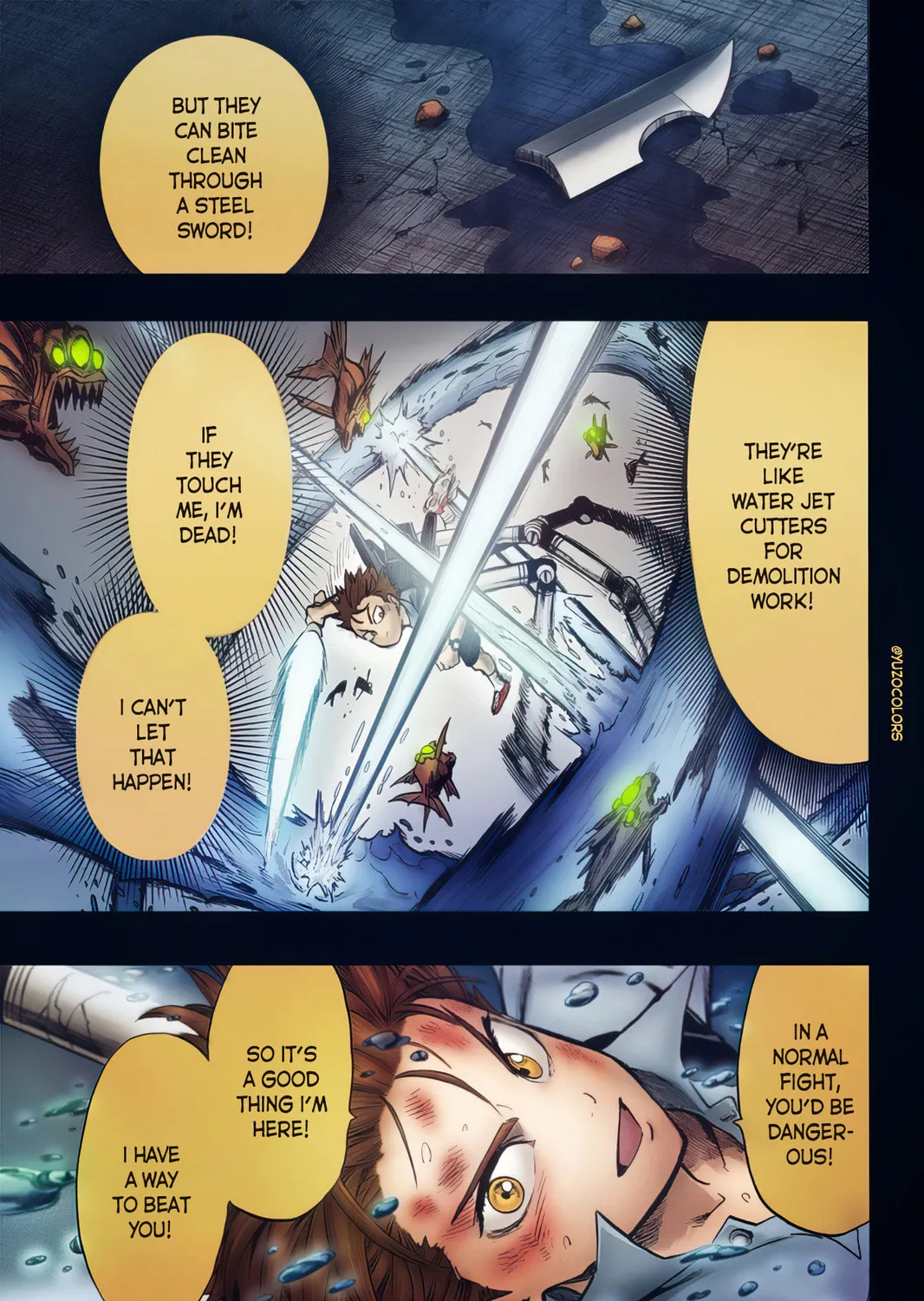 One-Punch Man (Fan Colored) (Colored) Chapter 0.3 page 19 - 