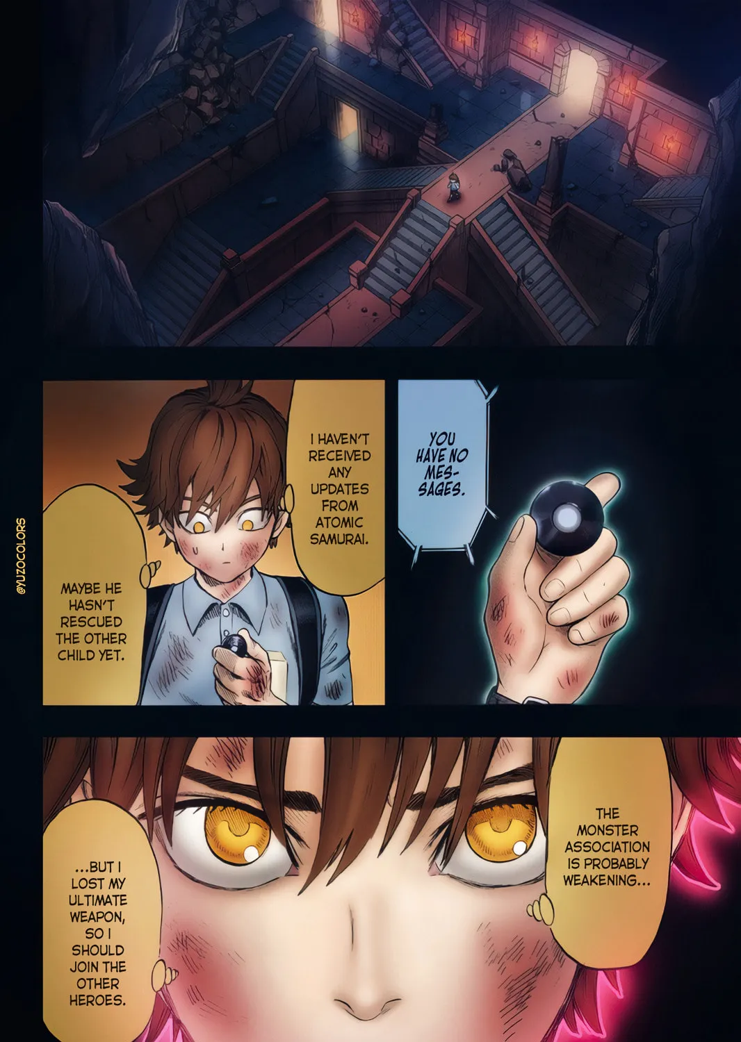 One-Punch Man (Fan Colored) (Colored) Chapter 0.3 page 3 - 