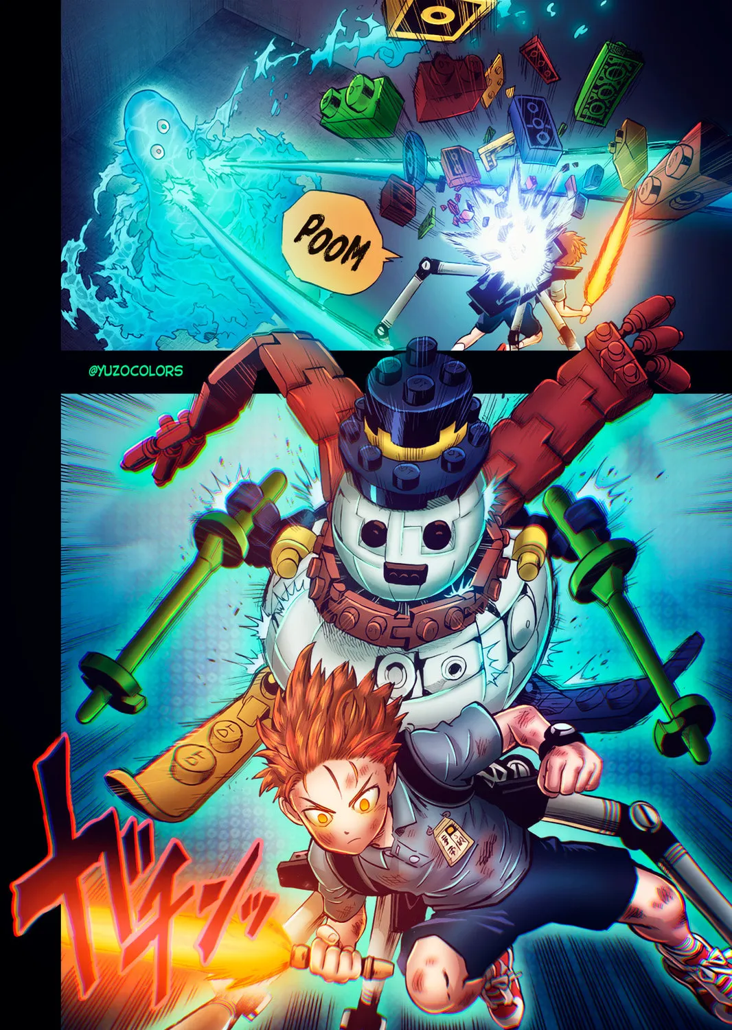 One-Punch Man (Fan Colored) (Colored) Chapter 0.3 page 21 - 