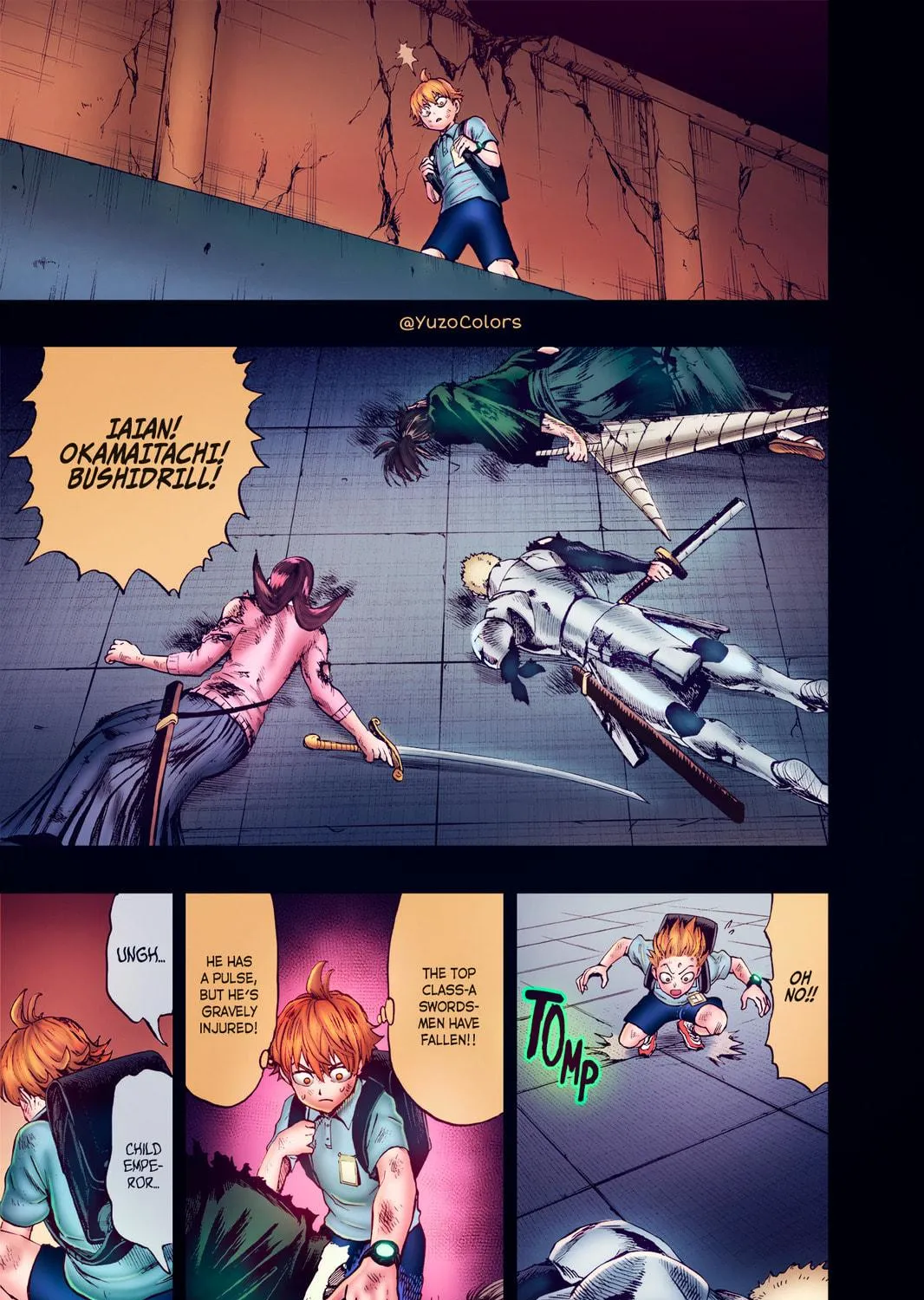 One-Punch Man (Fan Colored) (Colored) Chapter 0.3 page 5 - 