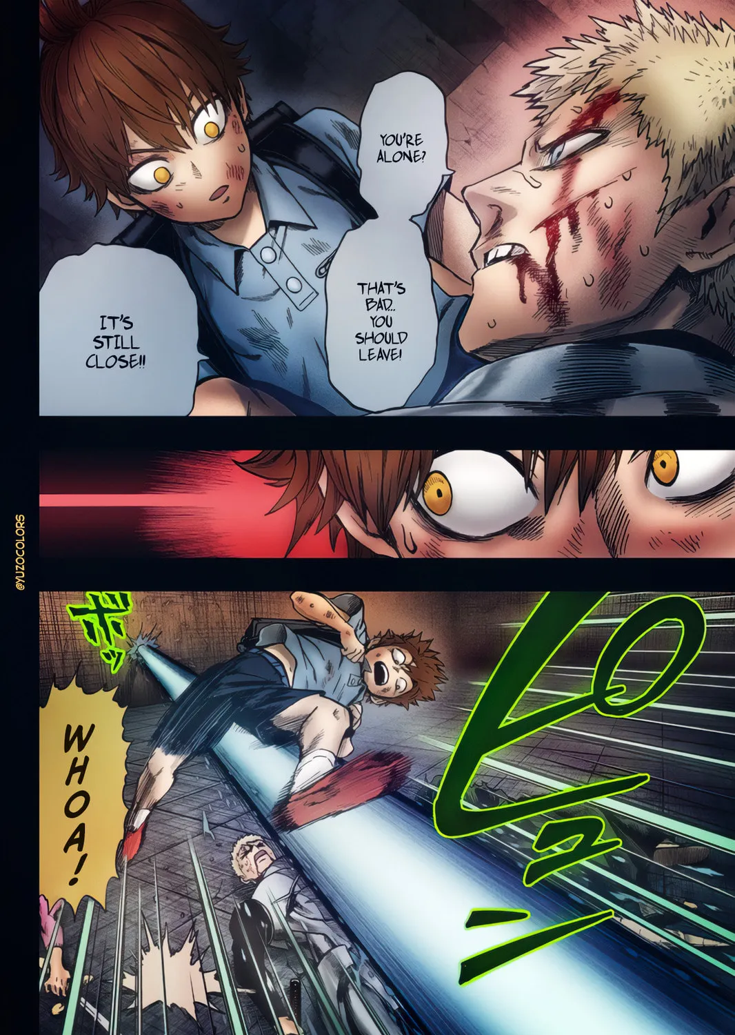 One-Punch Man (Fan Colored) (Colored) Chapter 0.3 page 7 - 
