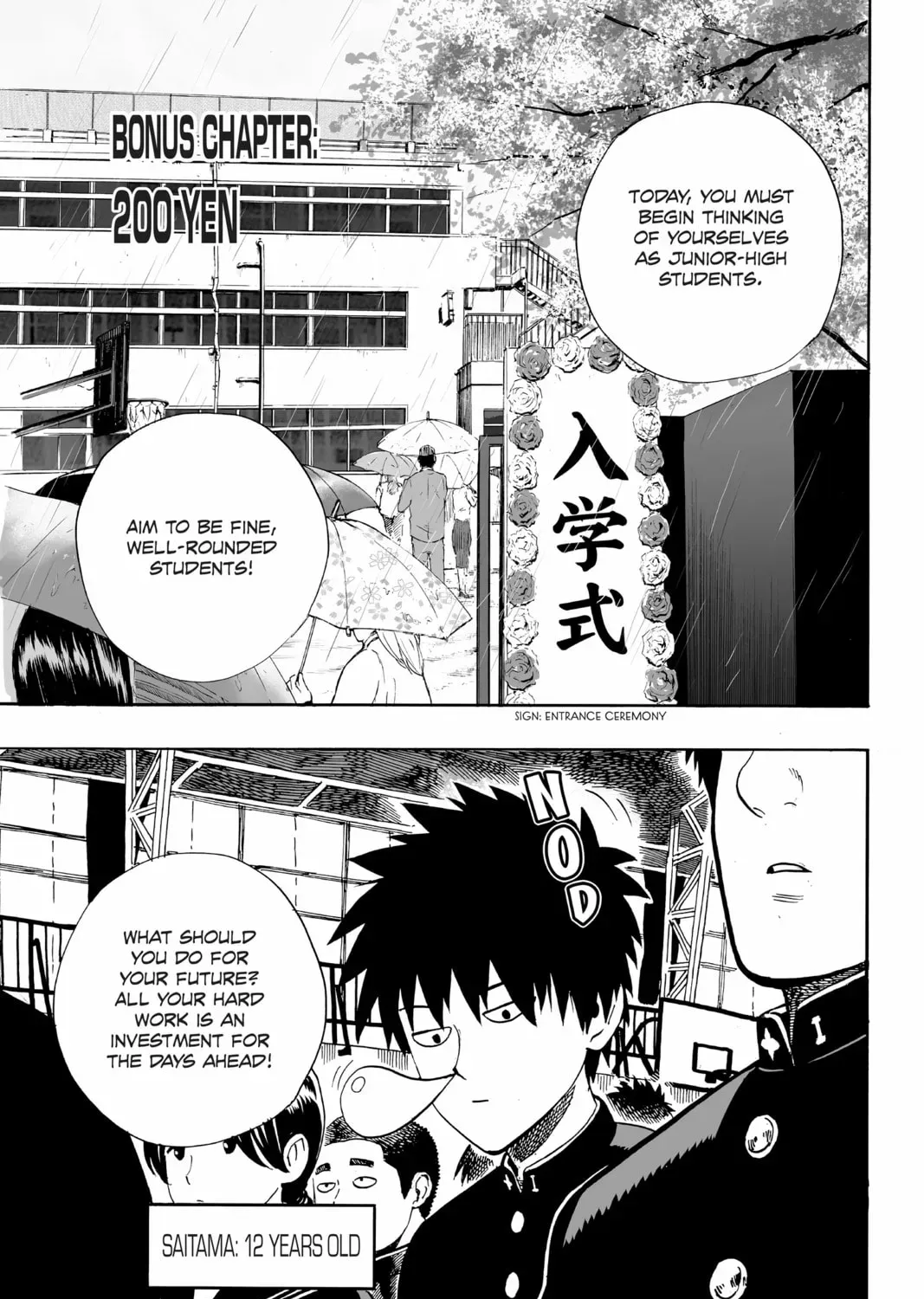 One-Punch Man (Fan Colored) (Colored) Chapter 0.4 page 1 - 
