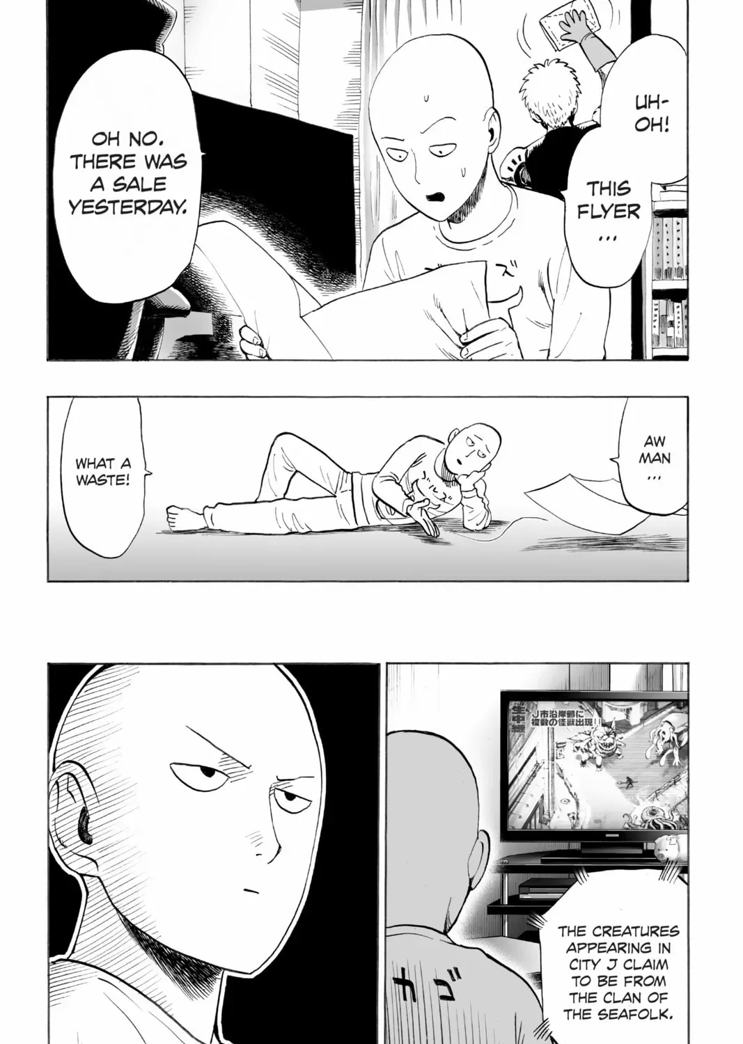 One-Punch Man (Fan Colored) (Colored) Chapter 0.5 page 55 - 