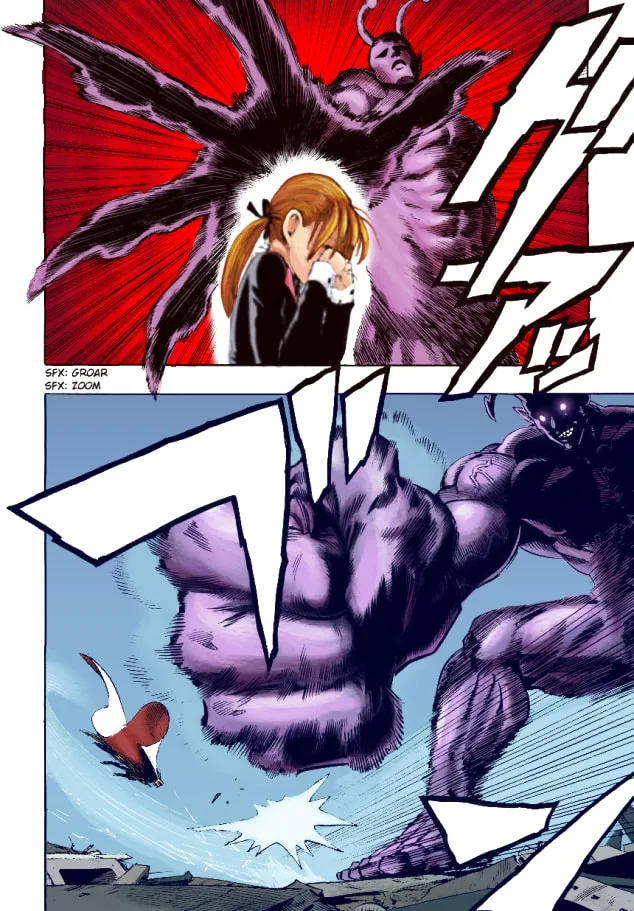 One-Punch Man (Fan Colored) (Colored) Chapter 1 page 17 - 
