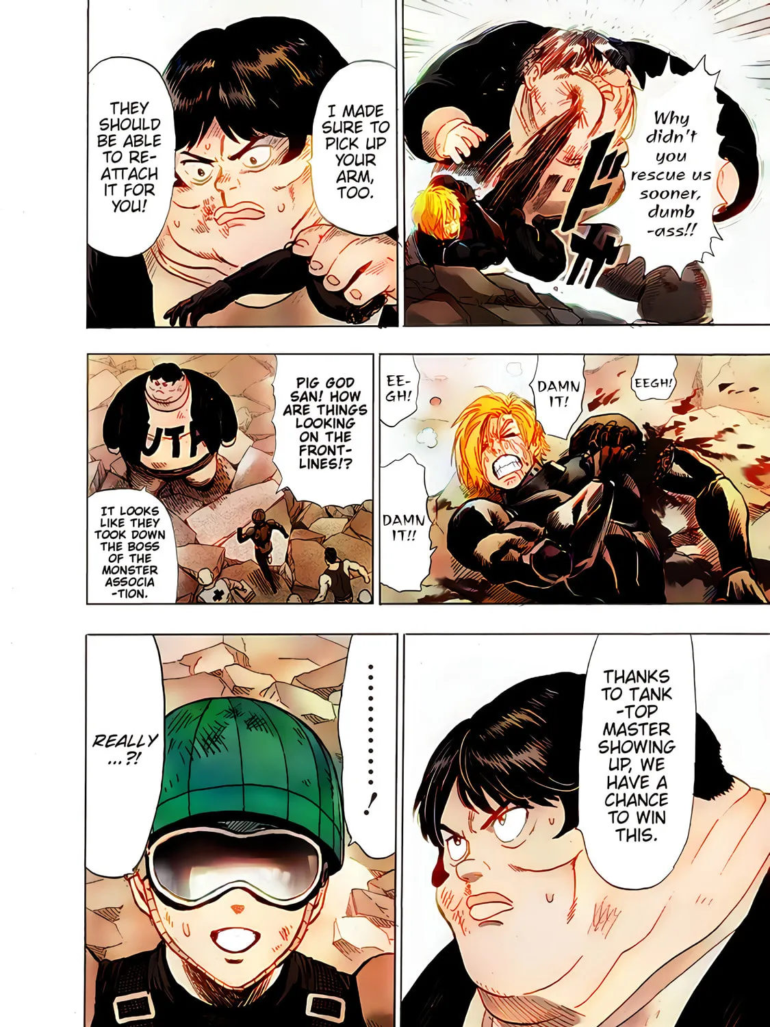 One-Punch Man (Fan Colored) (Colored) Chapter 144 page 7 - 