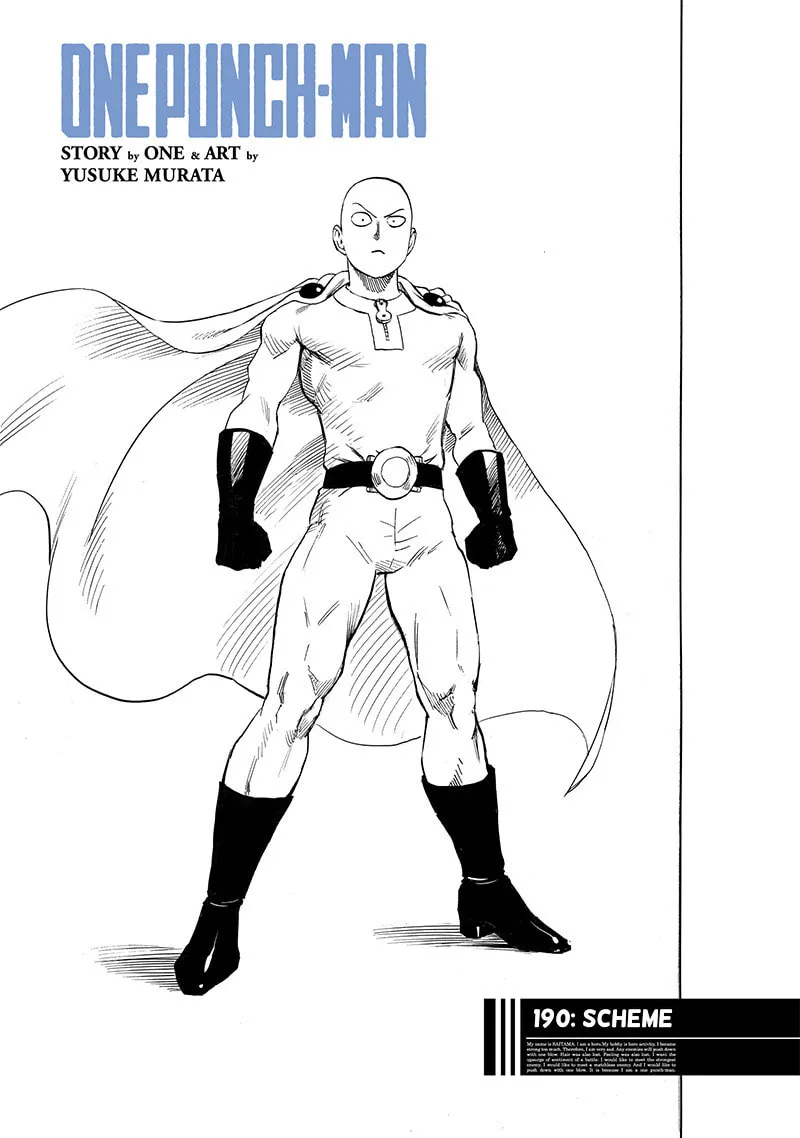 One-Punch Man (Fan Colored) (Colored) Chapter 190 page 1 - 