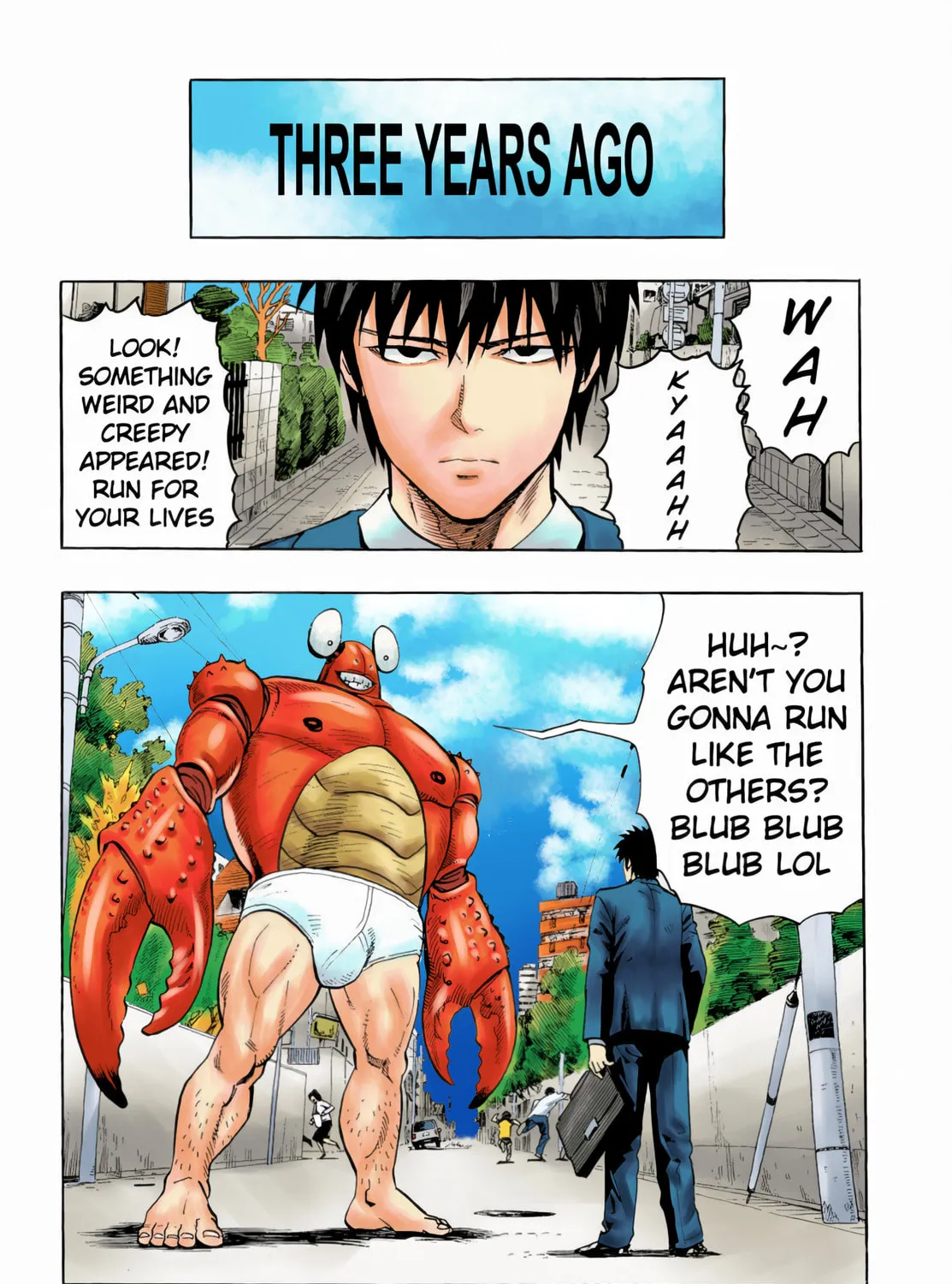 One-Punch Man (Fan Colored) (Colored) Chapter 2 page 3 - 