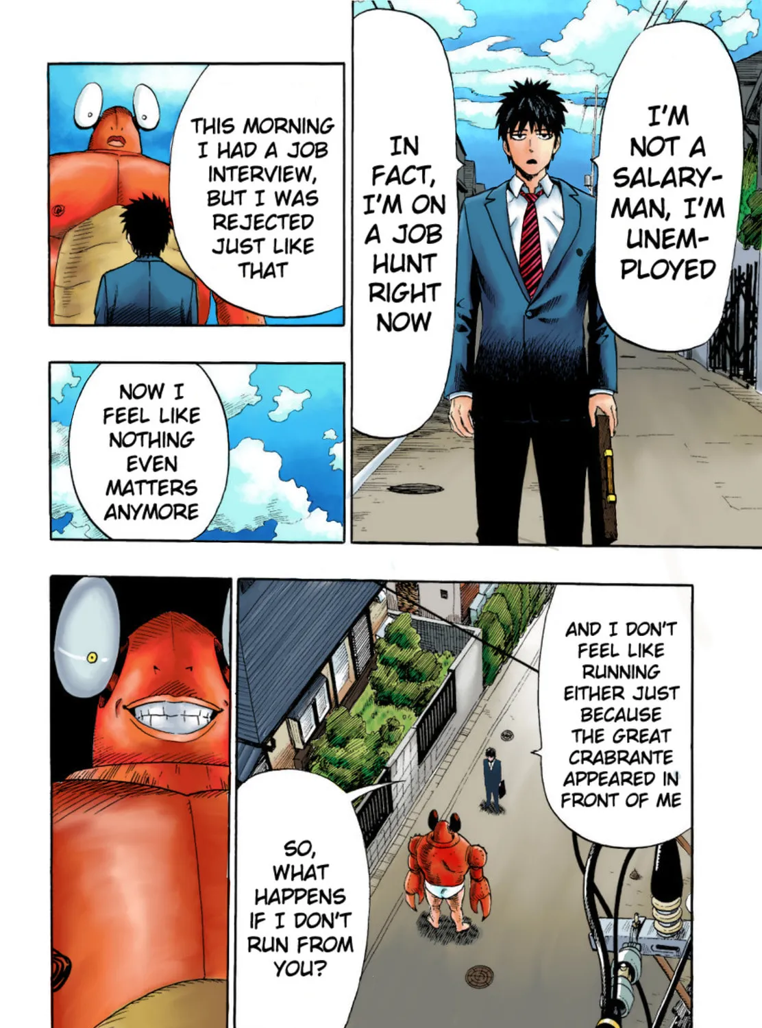 One-Punch Man (Fan Colored) (Colored) Chapter 2 page 7 - 