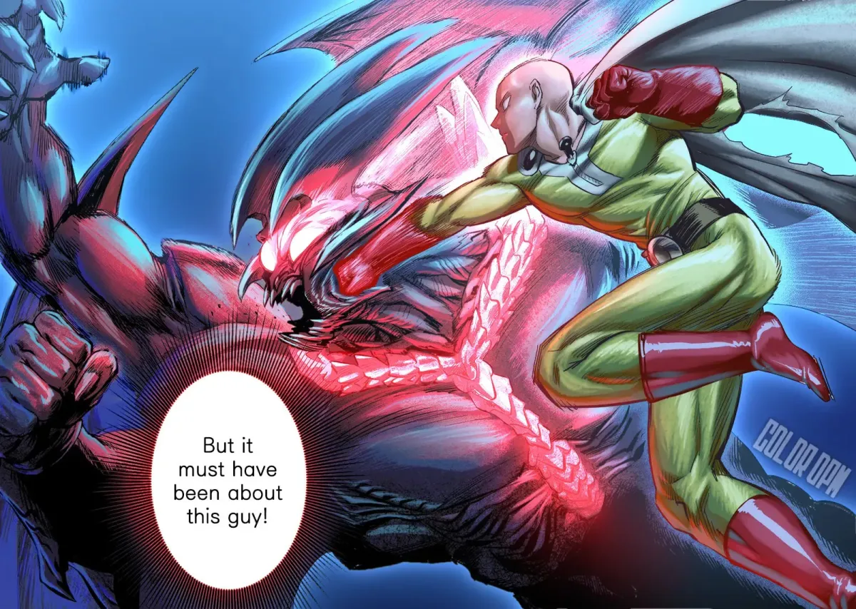 One-Punch Man (Fan Colored) (Colored) Chapter 3.3 page 21 - 