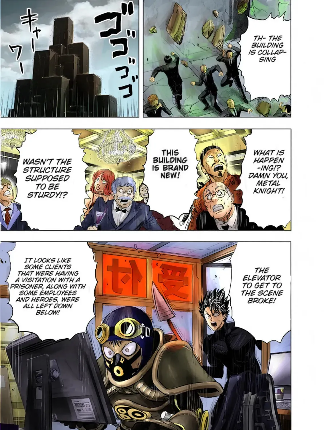 One-Punch Man (Fan Colored) (Colored) Chapter 3.6 page 37 - 