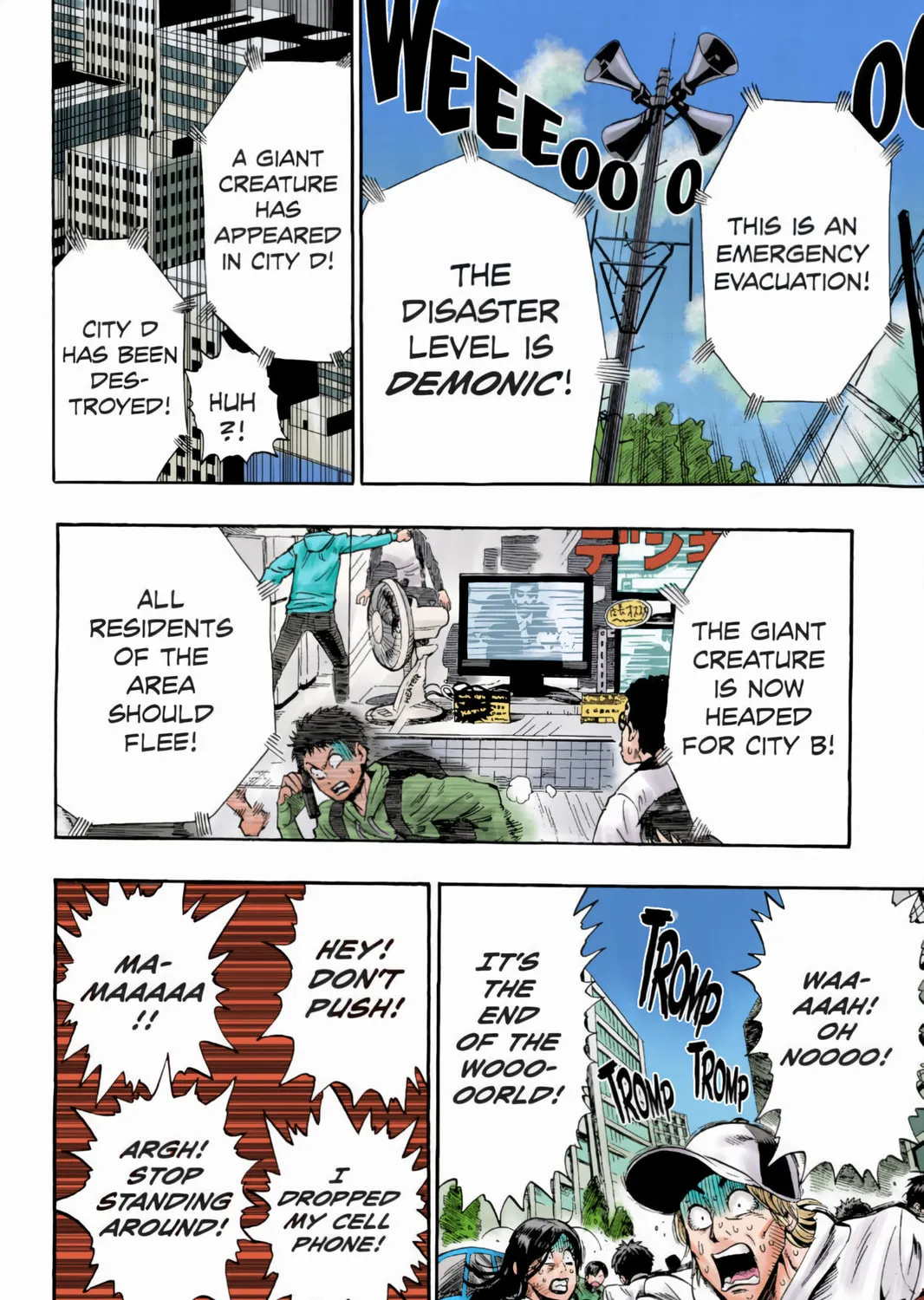 One-Punch Man (Fan Colored) (Colored) Chapter 3 page 18 - 