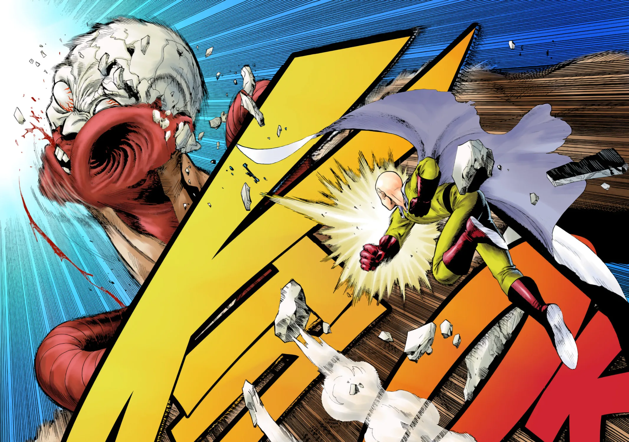 One-Punch Man (Fan Colored) (Colored) Chapter 3 page 35 - 