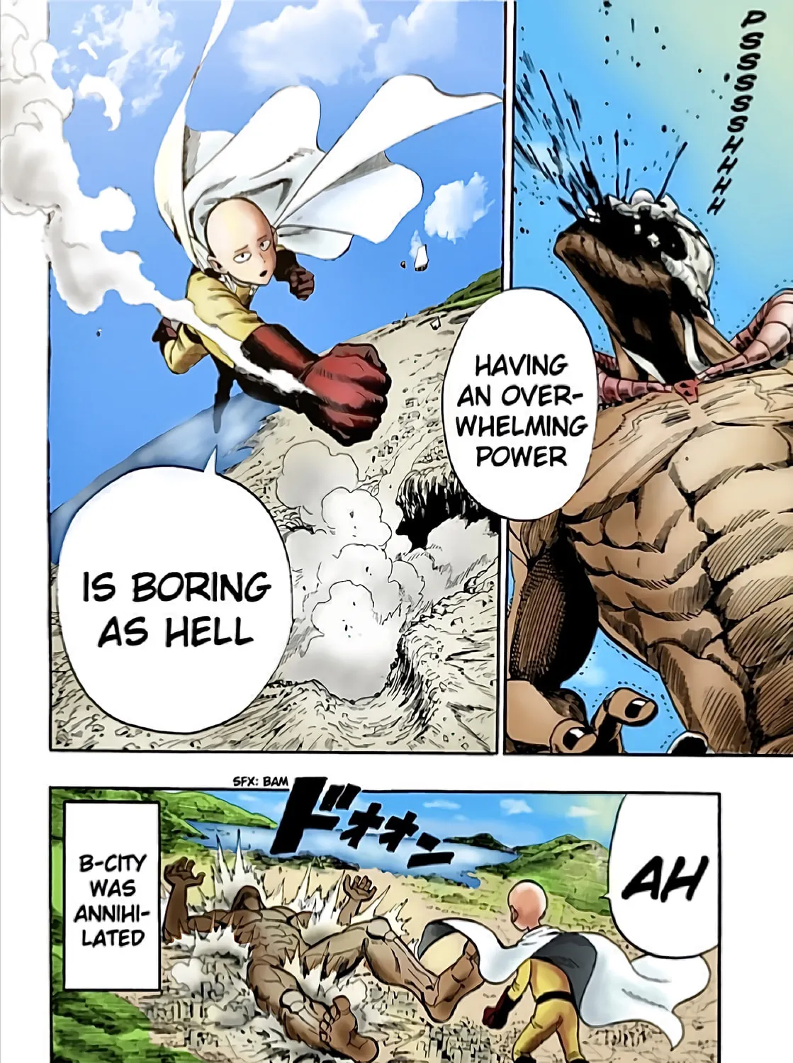 One-Punch Man (Fan Colored) (Colored) Chapter 3 page 37 - 