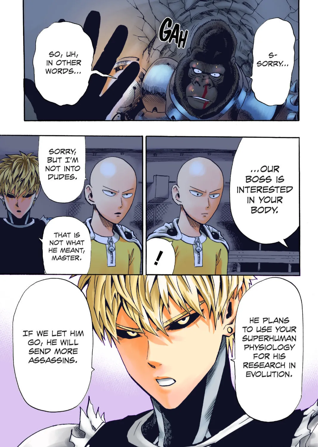 One-Punch Man (Fan Colored) (Colored) Chapter 9 page 25 - 