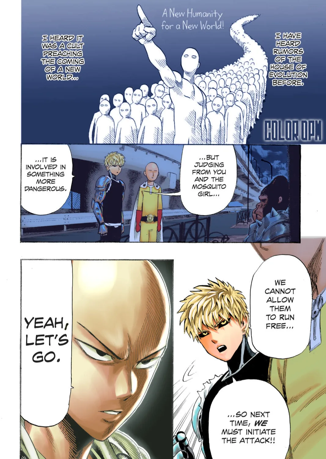 One-Punch Man (Fan Colored) (Colored) Chapter 9 page 27 - 