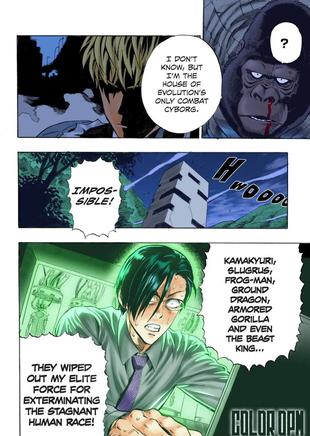 One-Punch Man (Fan Colored) (Colored) Chapter 9 page 31 - 