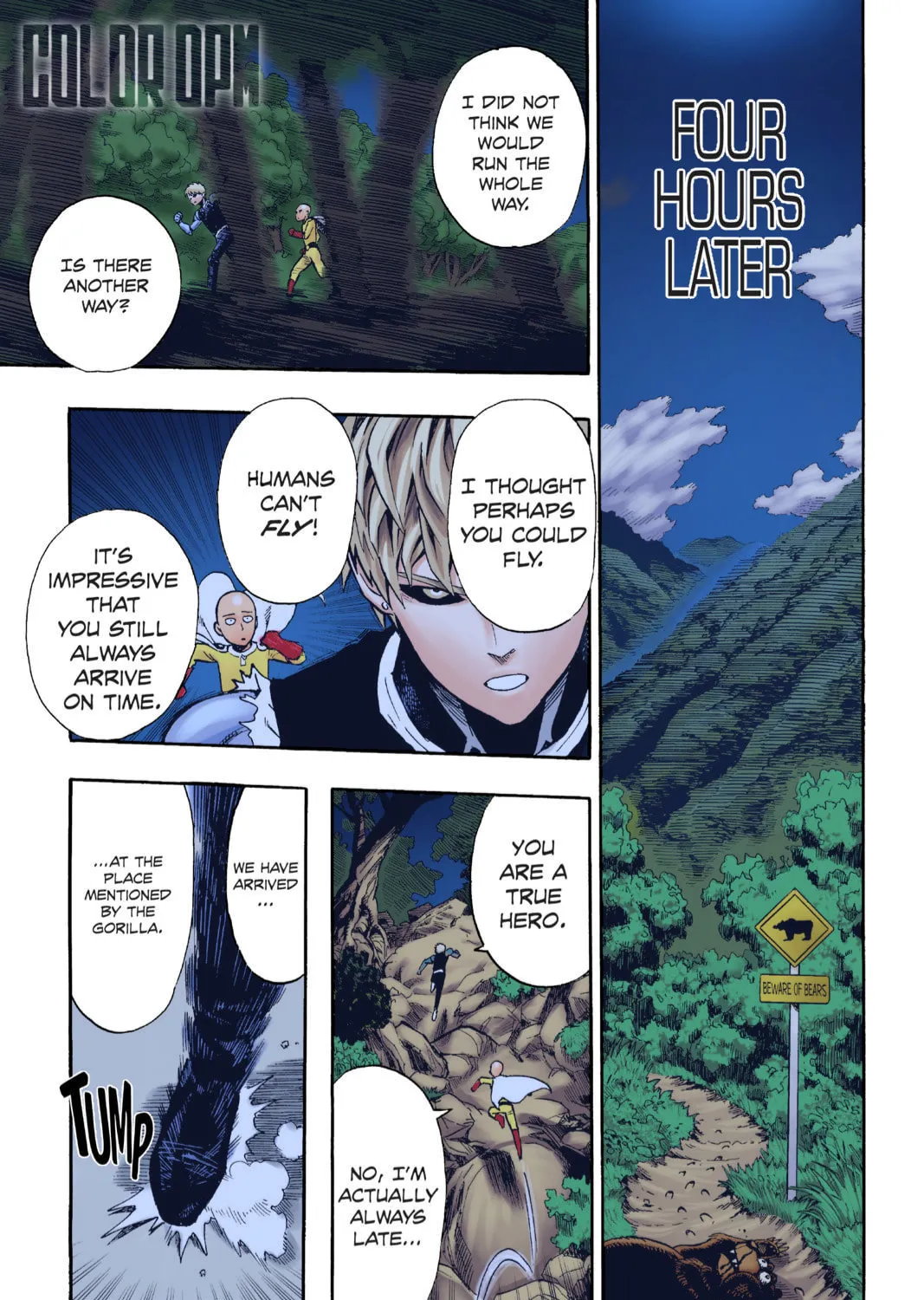 One-Punch Man (Fan Colored) (Colored) Chapter 9 page 37 - 