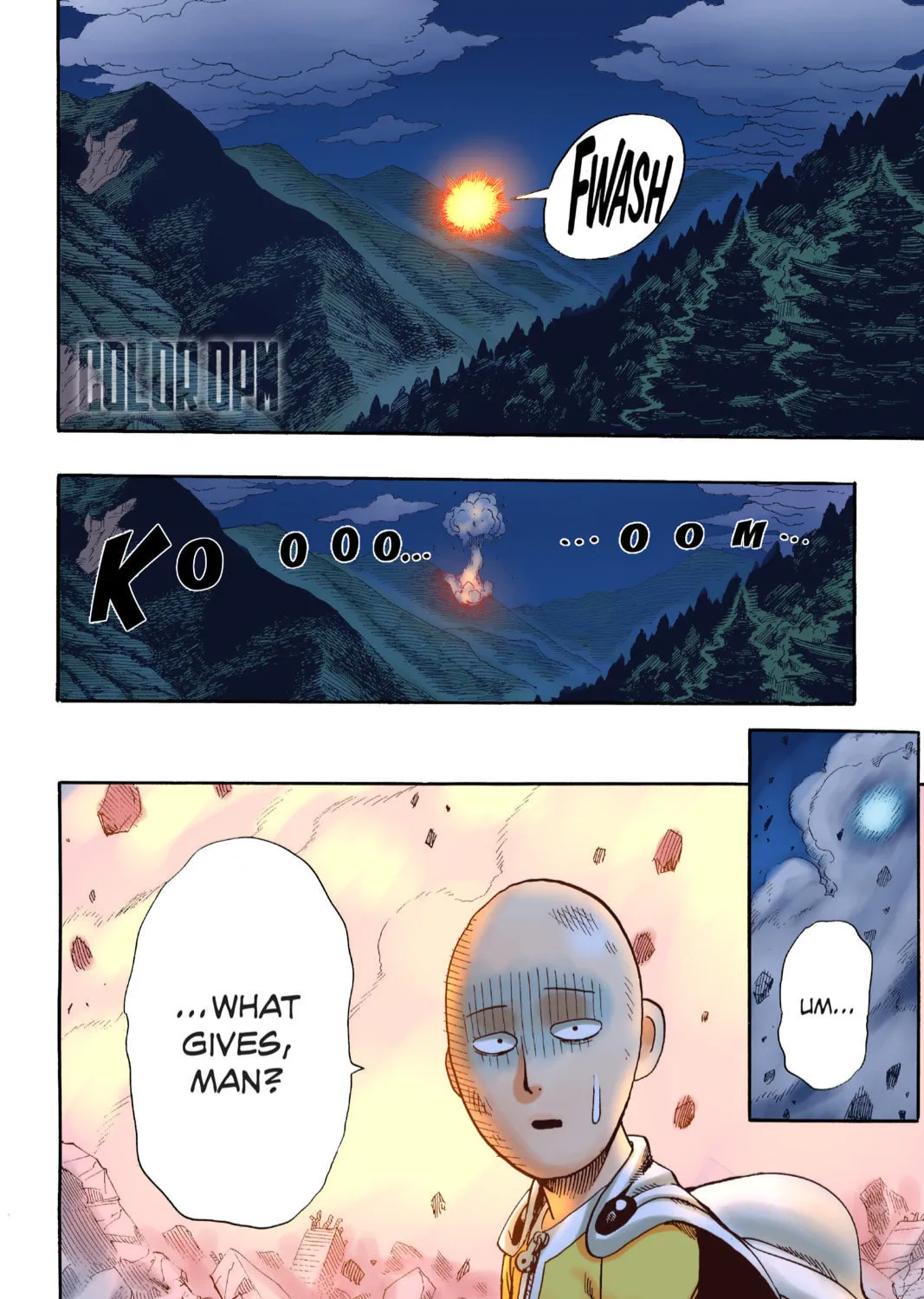 One-Punch Man (Fan Colored) (Colored) Chapter 9 page 43 - 