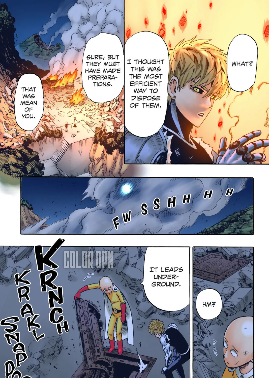 One-Punch Man (Fan Colored) (Colored) Chapter 9 page 45 - 